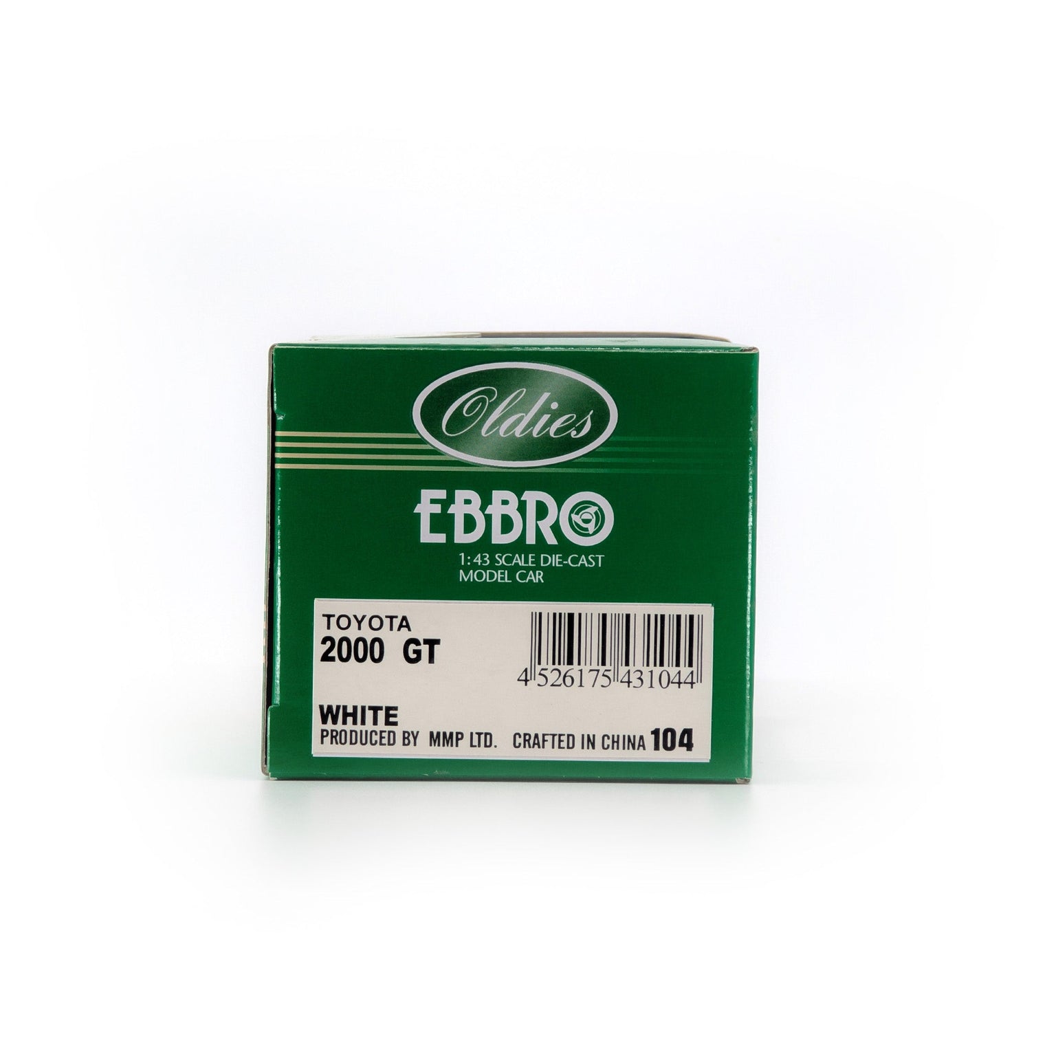 1/43 TOYOTA 2000GT(WHITE)