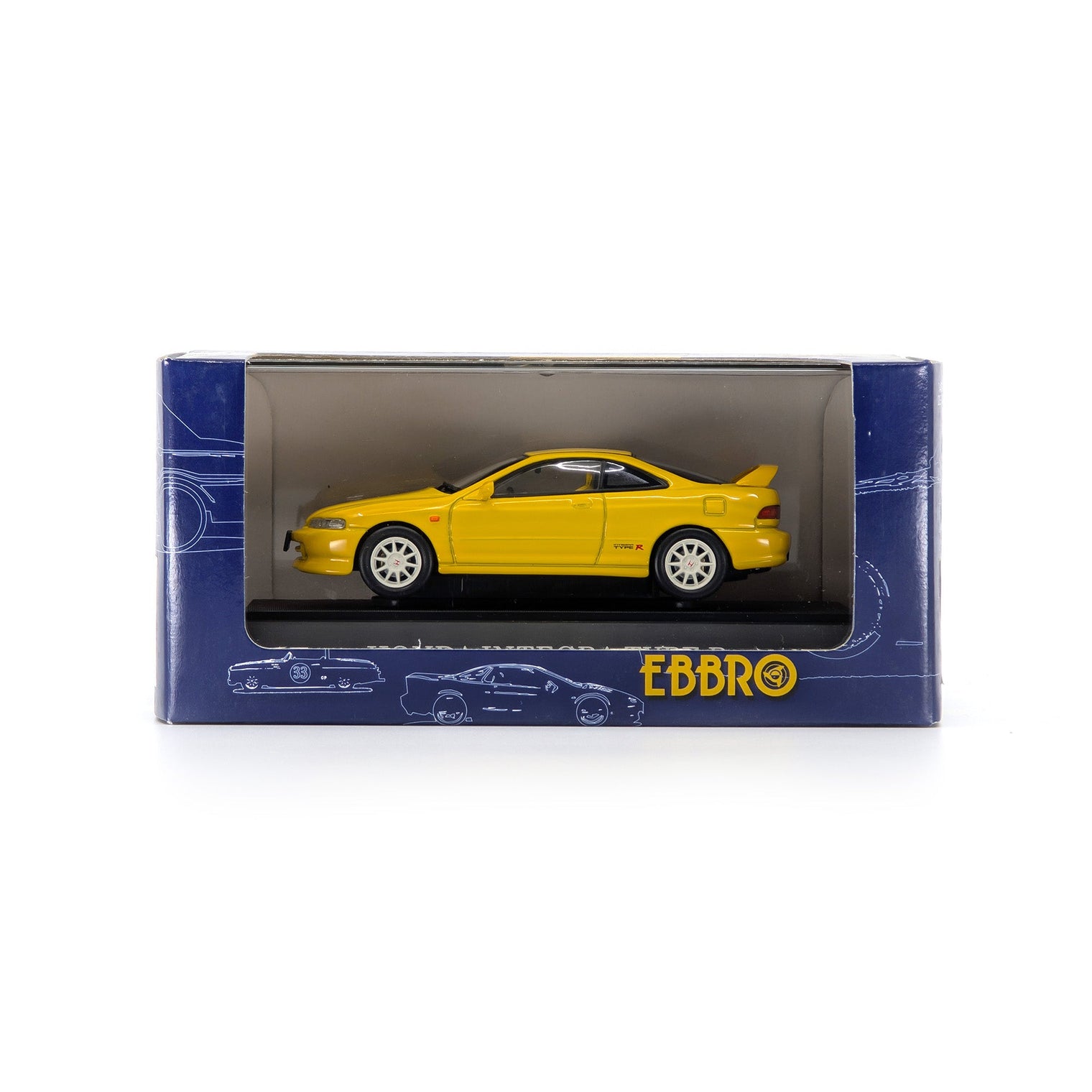 1/43 HONDA INTEGRA TYPE-R(YELLOW)