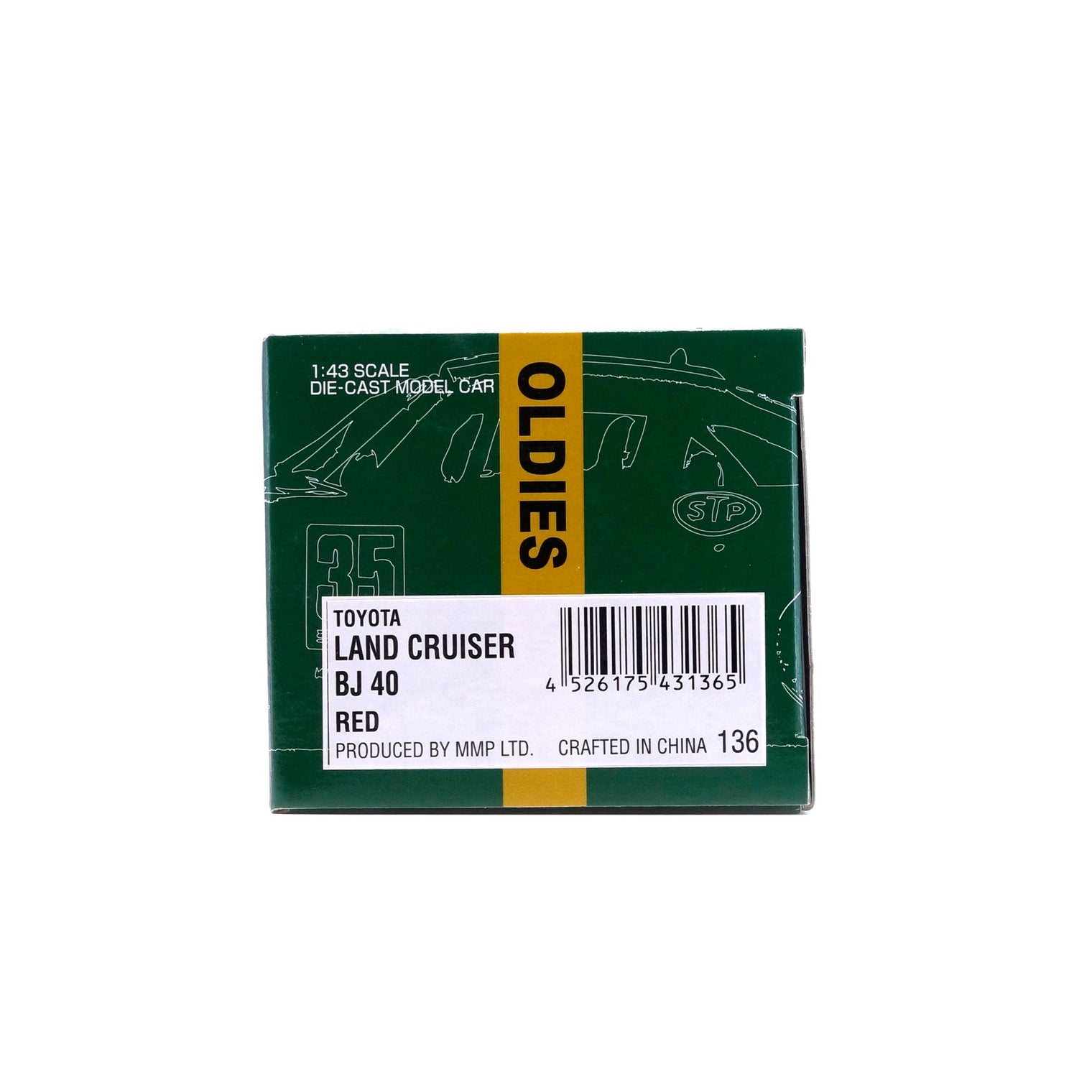 1/43 TOYOTA LAND CRUISER BJ 40 (RED)