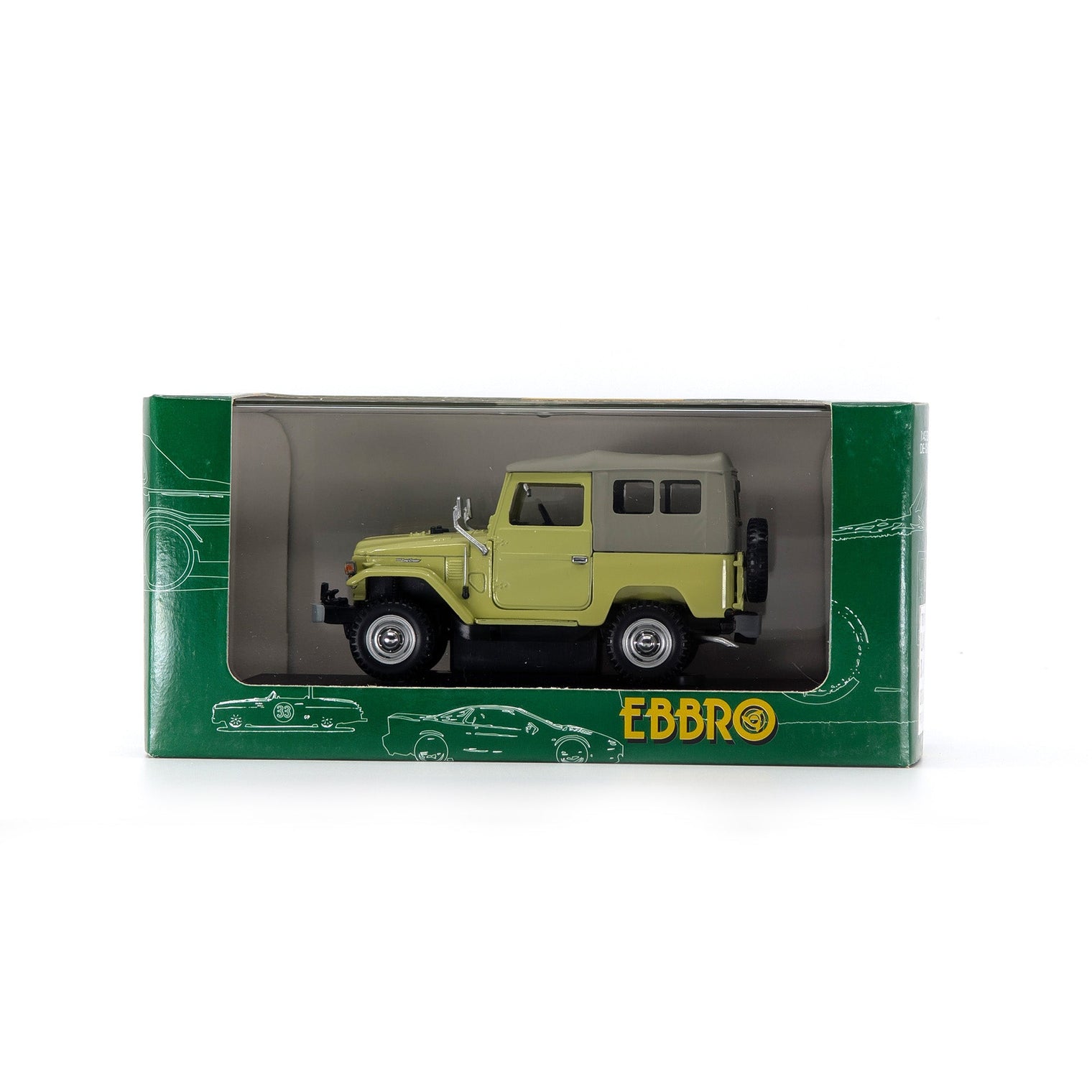 1/43 TOYOTA LAND CRUISER BJ 40(GREEN)
