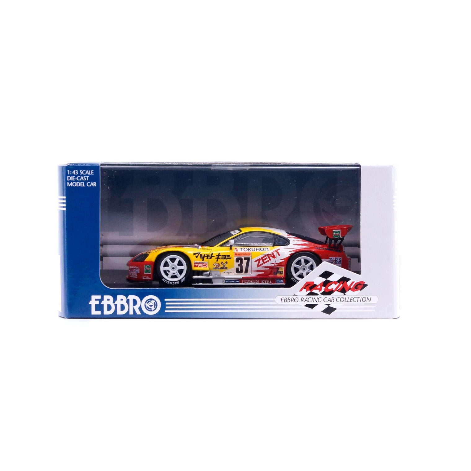 1/43 '01 SUPRA JGTC MATSUKIYO ZENT TOM'S (YELLOW/RED)