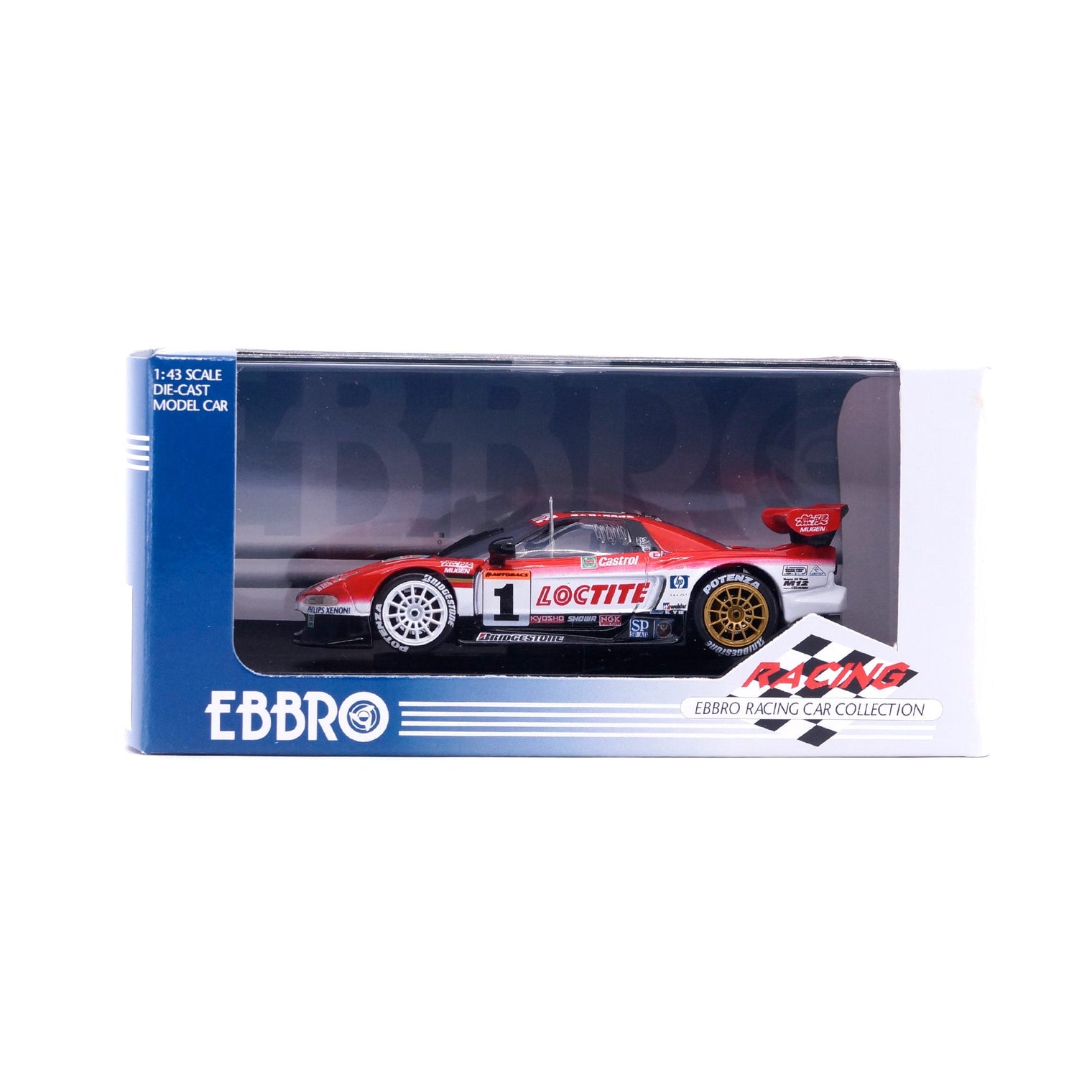 1/43 '01 NSX JGTC LOCTITE MUGEN (RED)