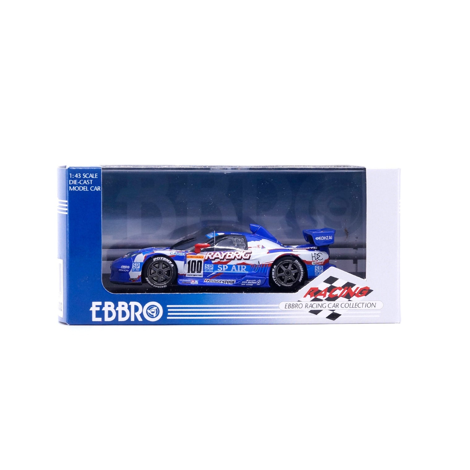 1/43 JGTC 2002 Raybrig NSX '02 (BLUE)