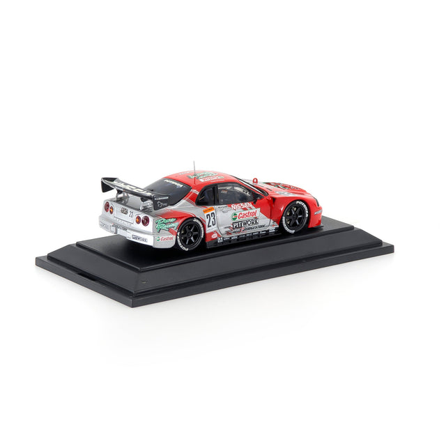 1/43 JGTC 2002 CASTROL PITWORK NISMO GT-R(SILVER/RED)