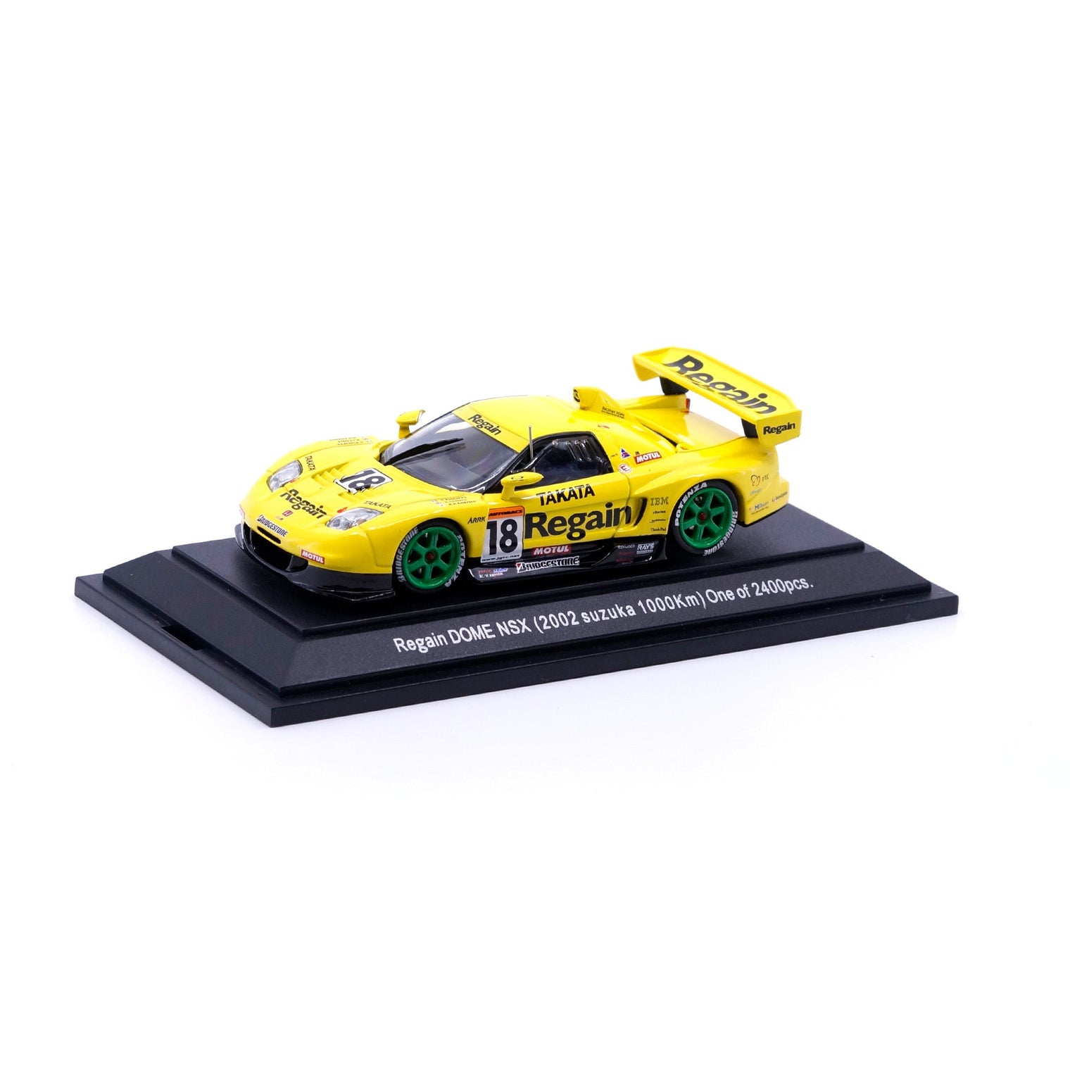 1/43 2002 SUZUKA 1000 Km Regain Dome NSX (YELLOW)