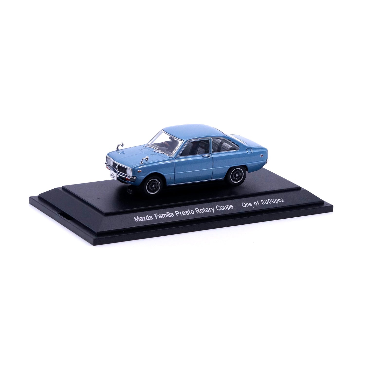1/43 MAZDA FAMILIA ROTARY COUPE (BLUE M.)