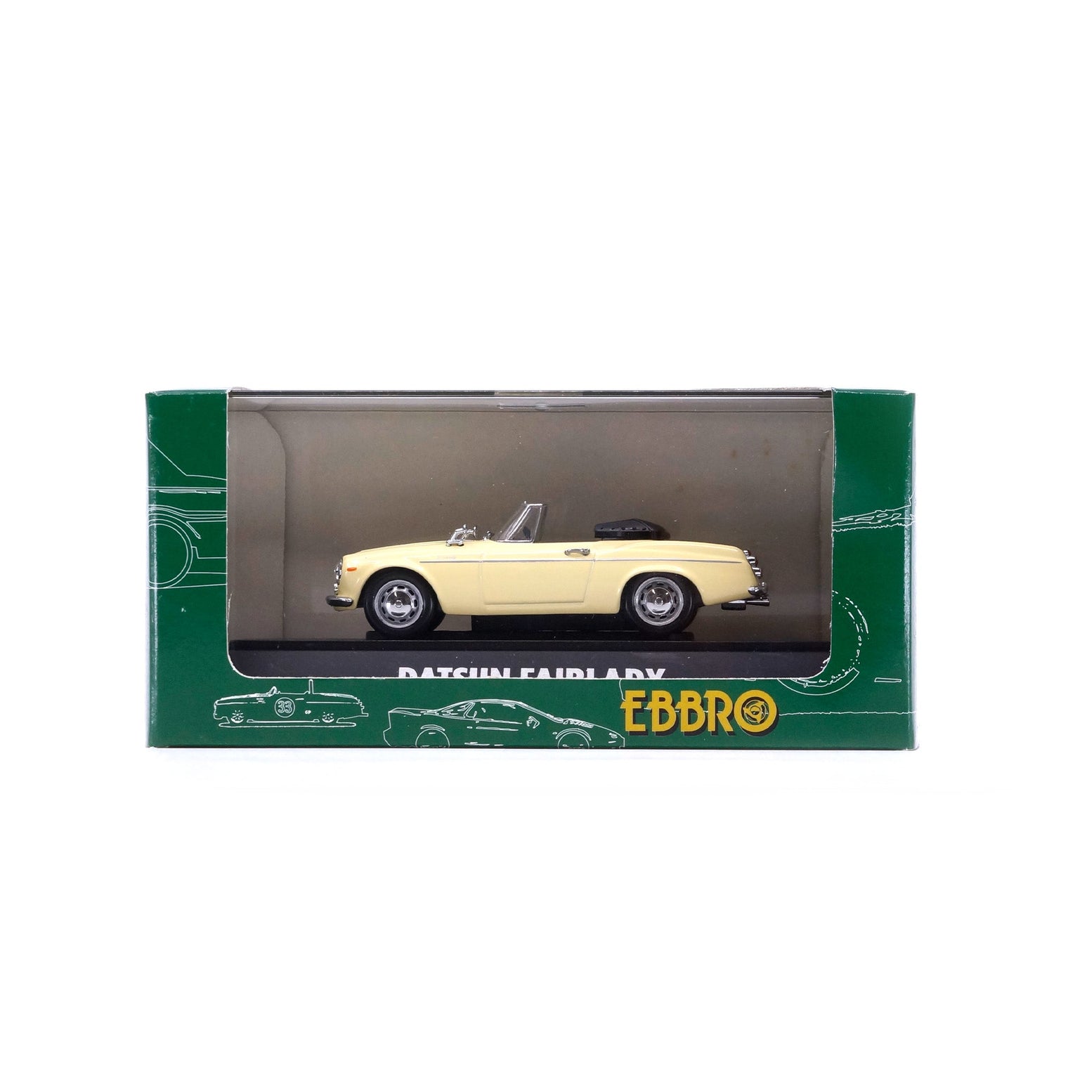 1/43 DATSUN FAIRLADY SP 1600 (IVORY)