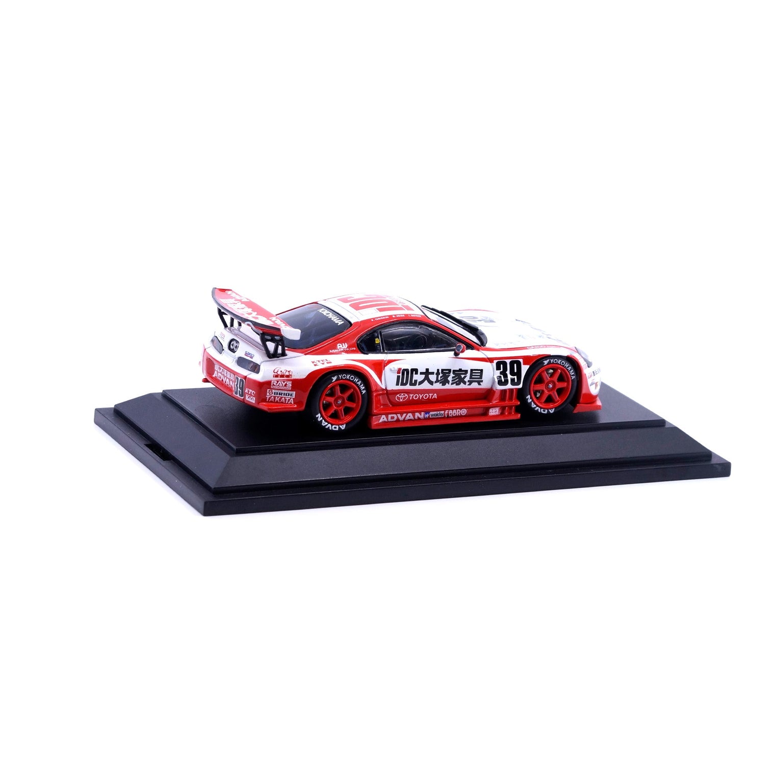 1/43 2002 SUZUKA 1000 Km iDC Otsuka Furniture SARD SUPRA (WHITE / RED)