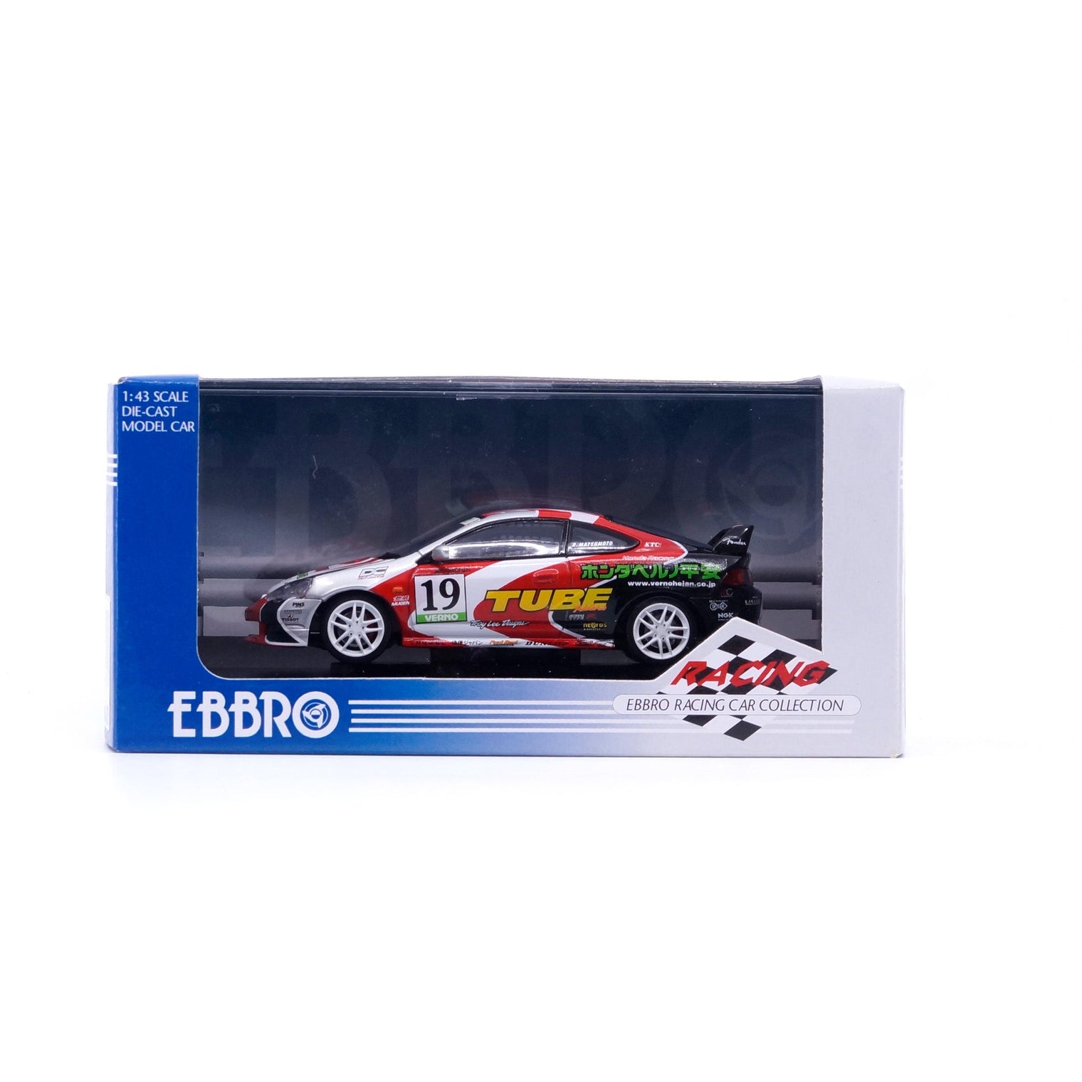 1/43 Integra One make race TUBE Verno Heian Integra (WHITE)