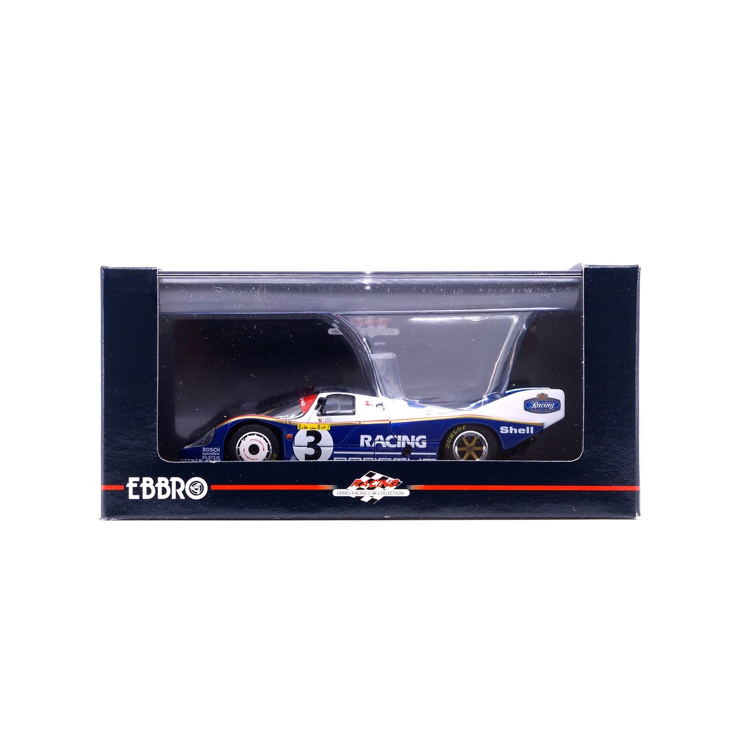 1/43 Racing Porsche 956 1983 Nurburgring 1000 Km (WHITE/BLUE)