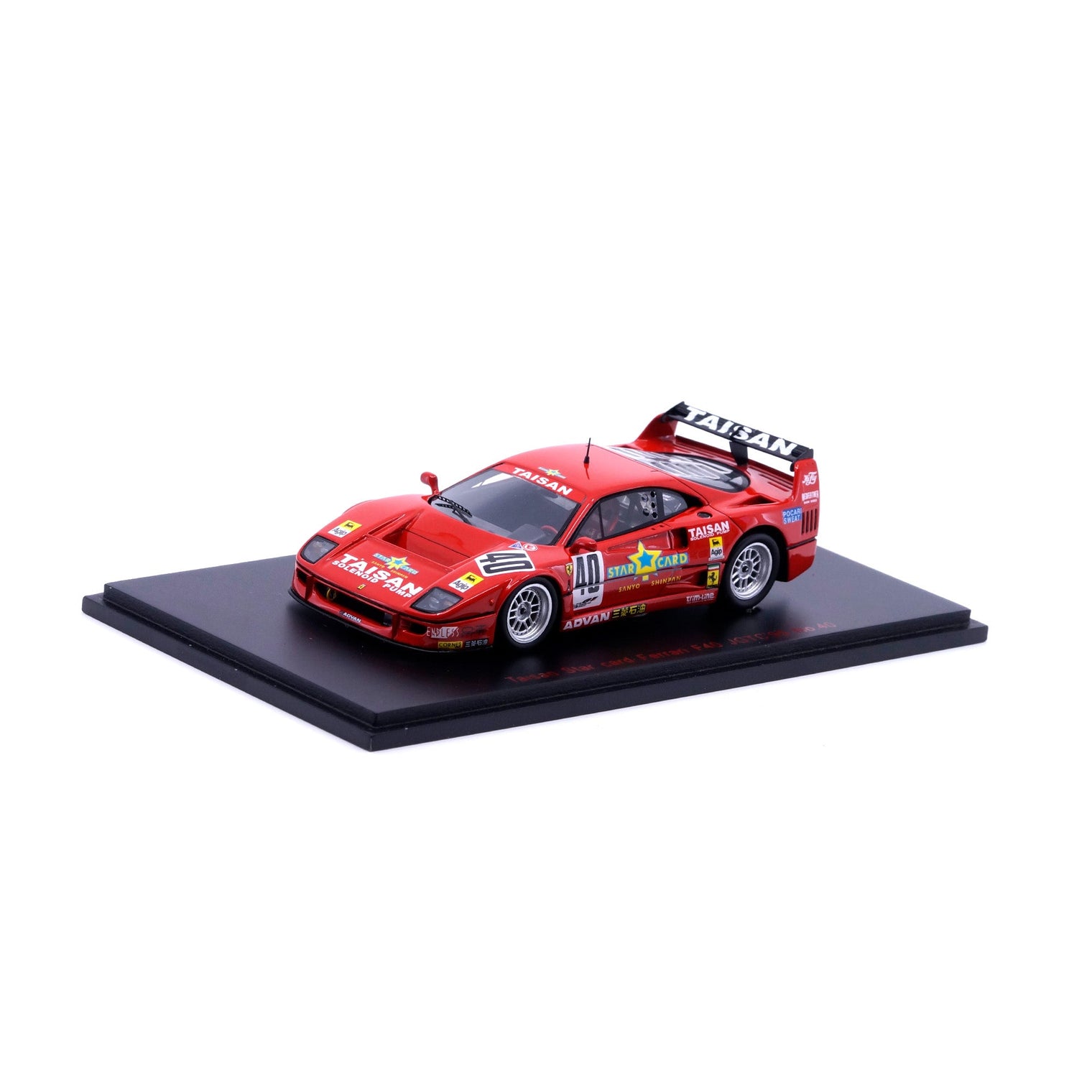 1/43 Taisan Star Card Ferrari F40 JGTC '95 No.40