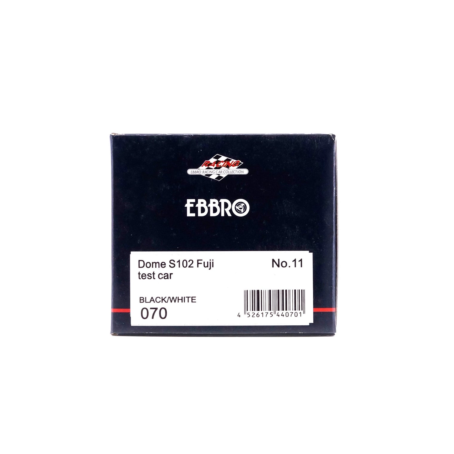 1/43 Dome S102 Fuji test car (BLACK/WHITE)