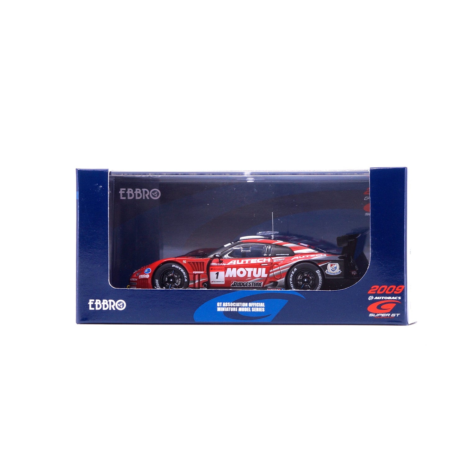 1/43 SUPER GT 500 MOTUL AUTECH GT-R (RED/SILVER)