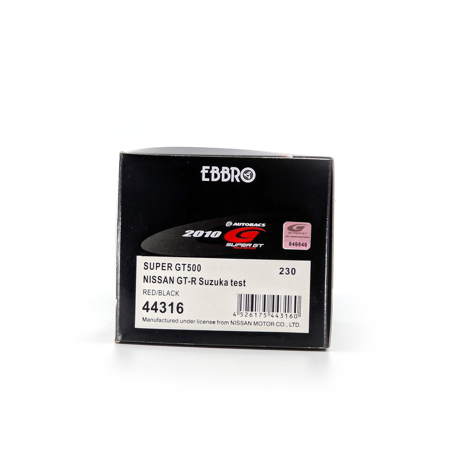 1/43 SUPER GT500 NISSAN GT-R Suzuka test(RED/BLACK)