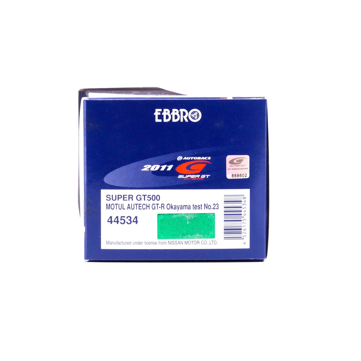 1/43 SUPER GT500 MOTUL AUTECH GT-R Okayama test No.23