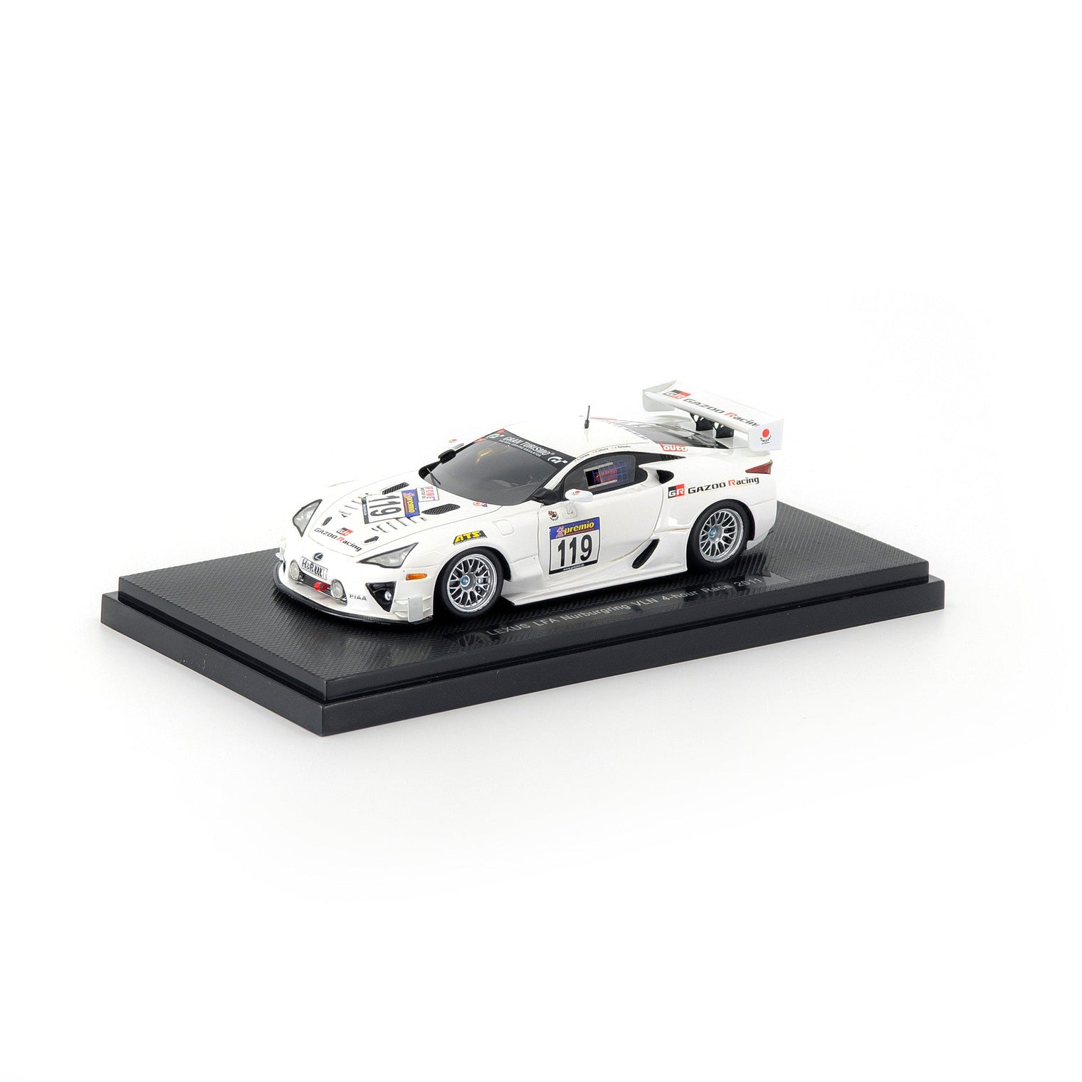 1/43 LEXUS LFA Nurburgring VLN 4-hour Race 2011 No.119 - Completed