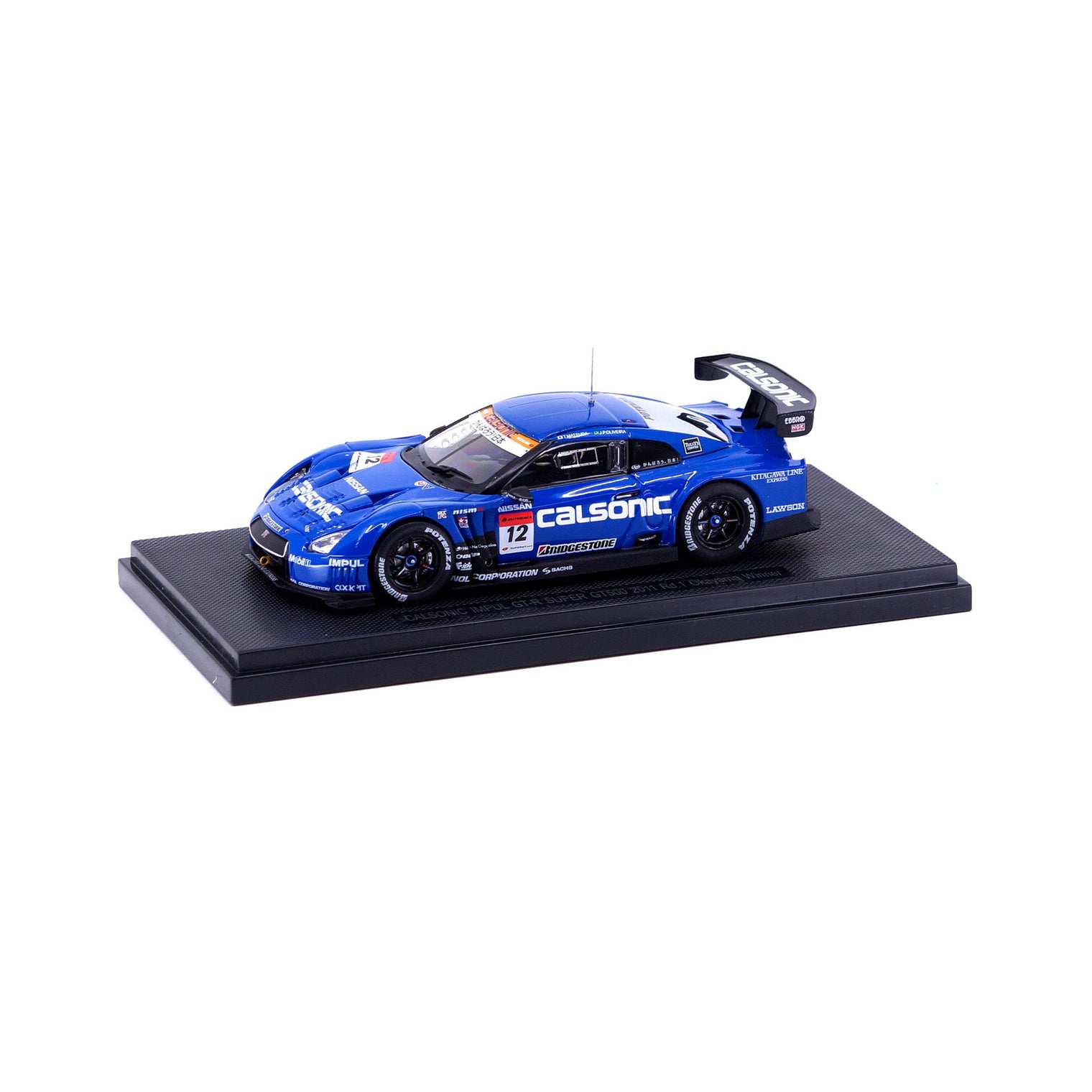 1/43 SUPER GT500 CALSONIC IMPUL GT-R Rd.1 Okayama Winner