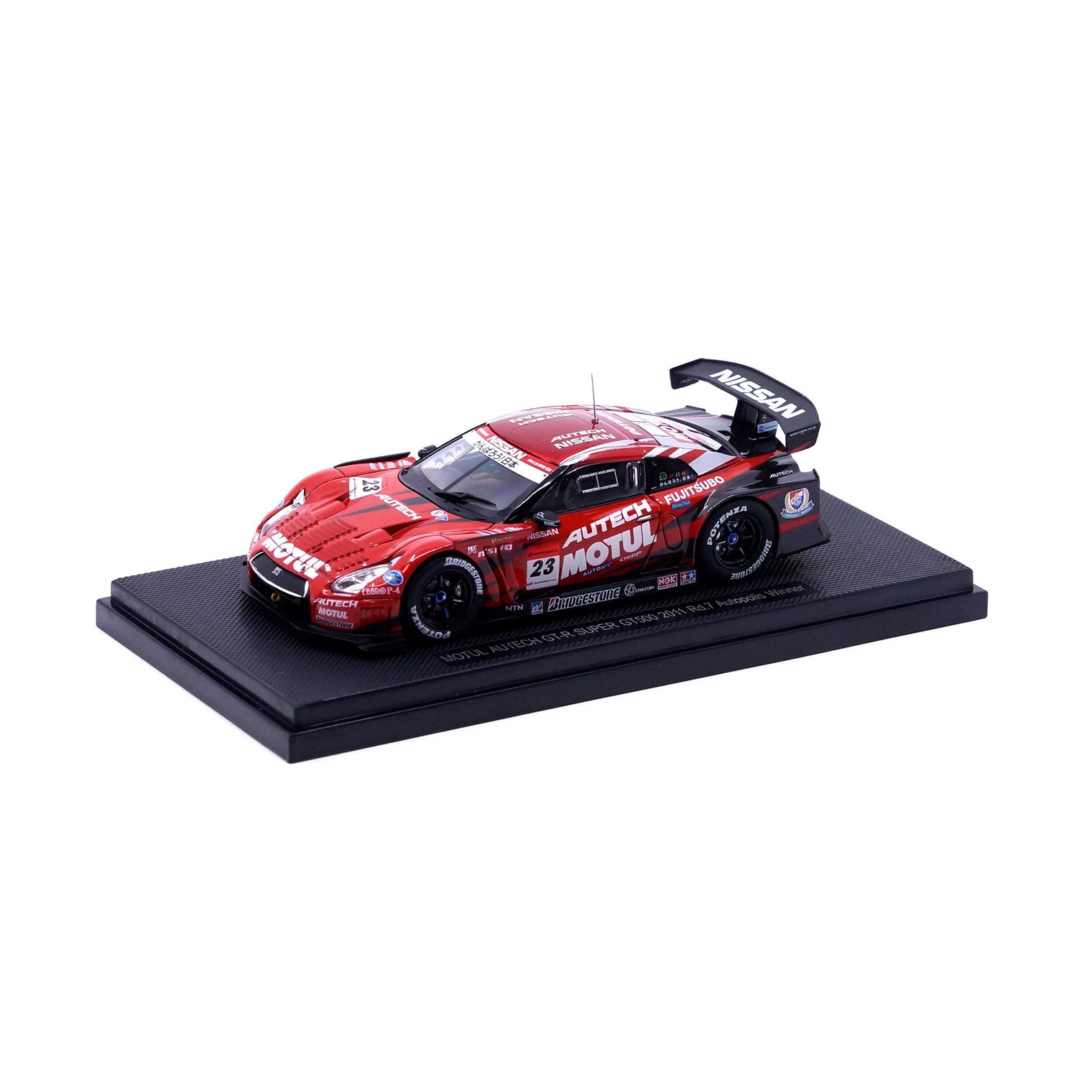 1/43 SUPER GT500 MOTUL AUTECH GT-R Rd.7 Autopolis Winner