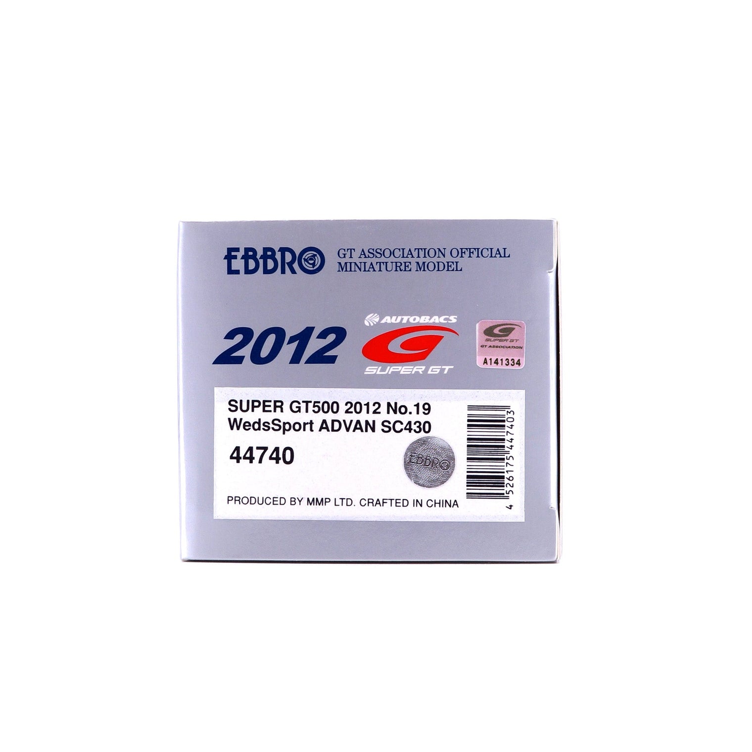 1/43 SUPER GT500 2012 No.19 WedsSport ADVAN SC430