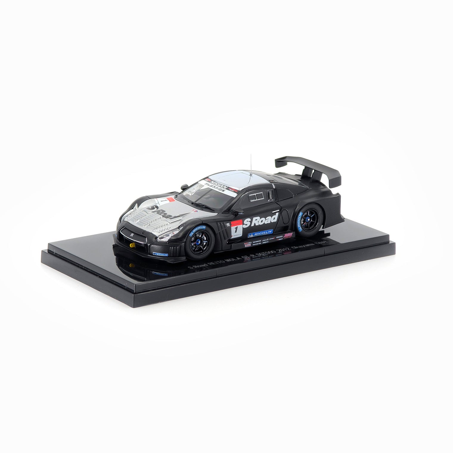 1/43 SUPER GT500 2012 Okayama test S Road REITO MOLA GT-R