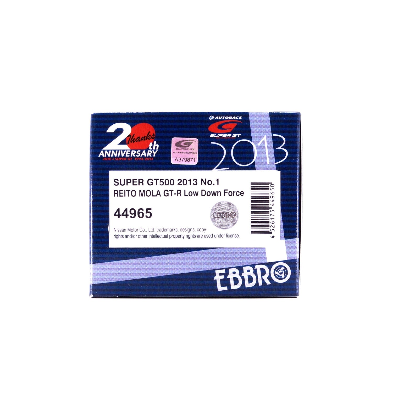 1/43 SUPER GT500 2013 No.1 REITO MOLA GT-R Low Down Force