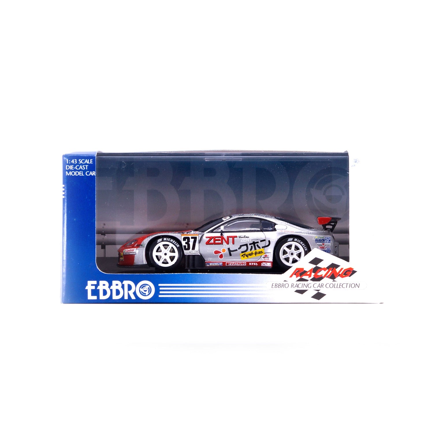 1/43 JGTC 2003 ZENT TOM'S SUPRA (SILVER RED)