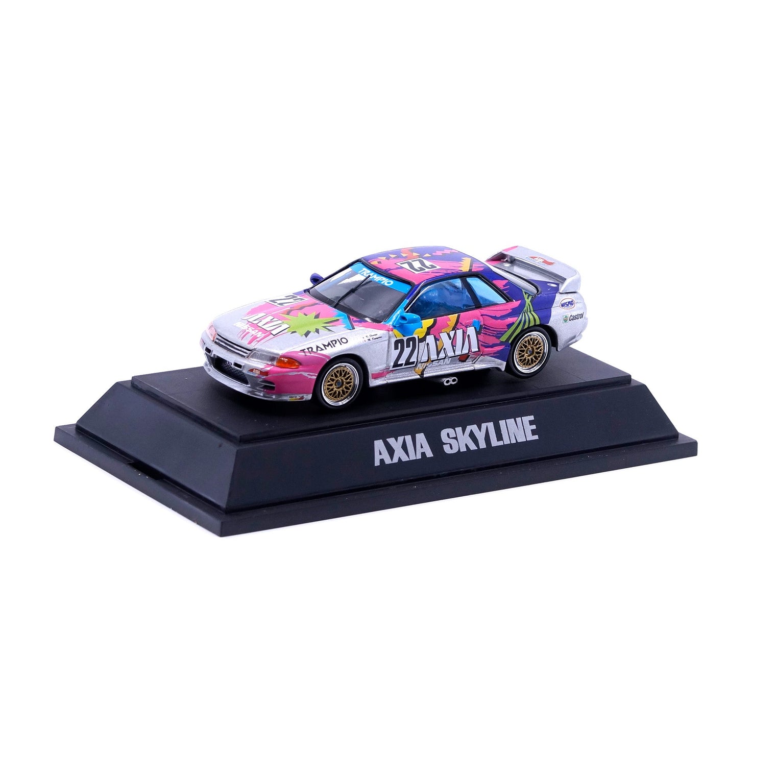 1/43 AXIA SKYLINE GT-R Gr-A (SILVER)