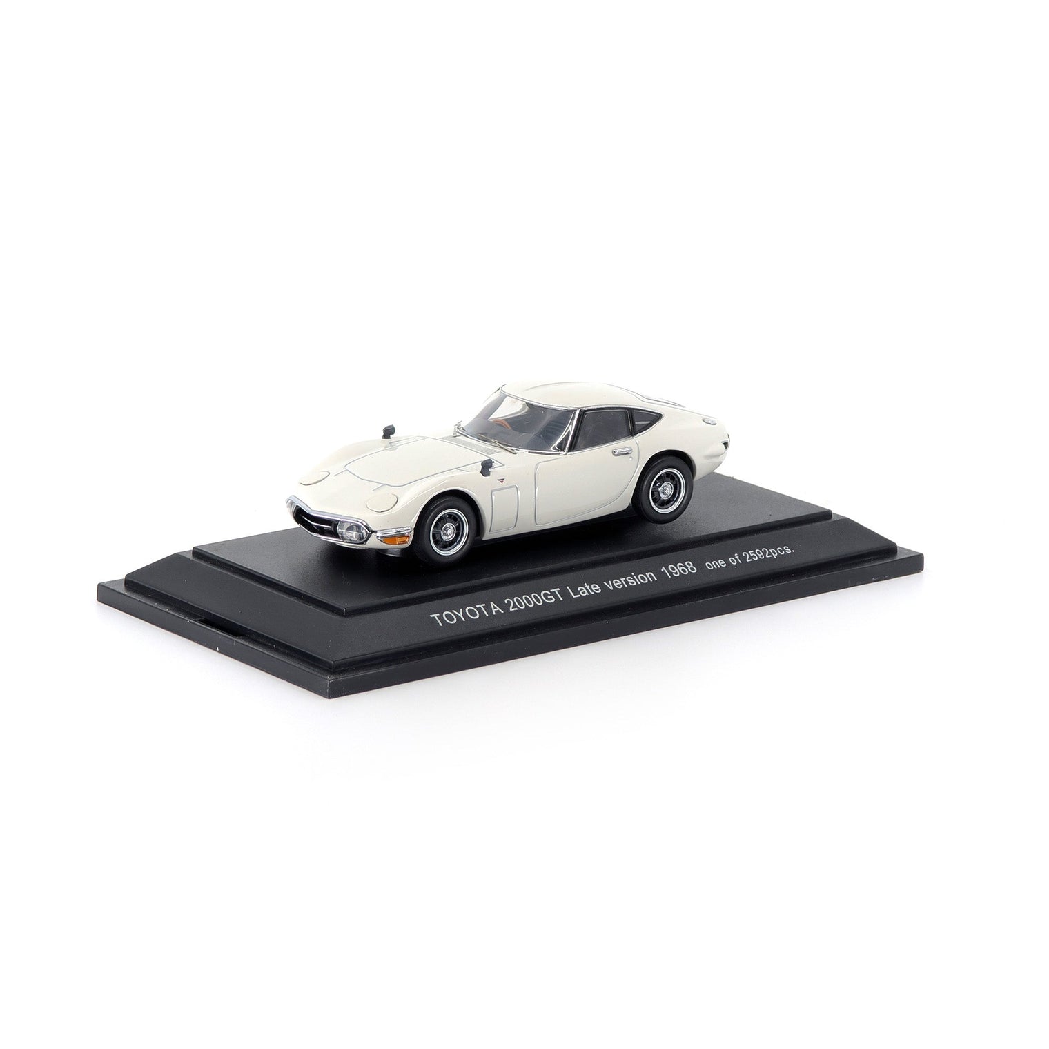 1/43 TOYOTA 2000GT LATE(WHITE)