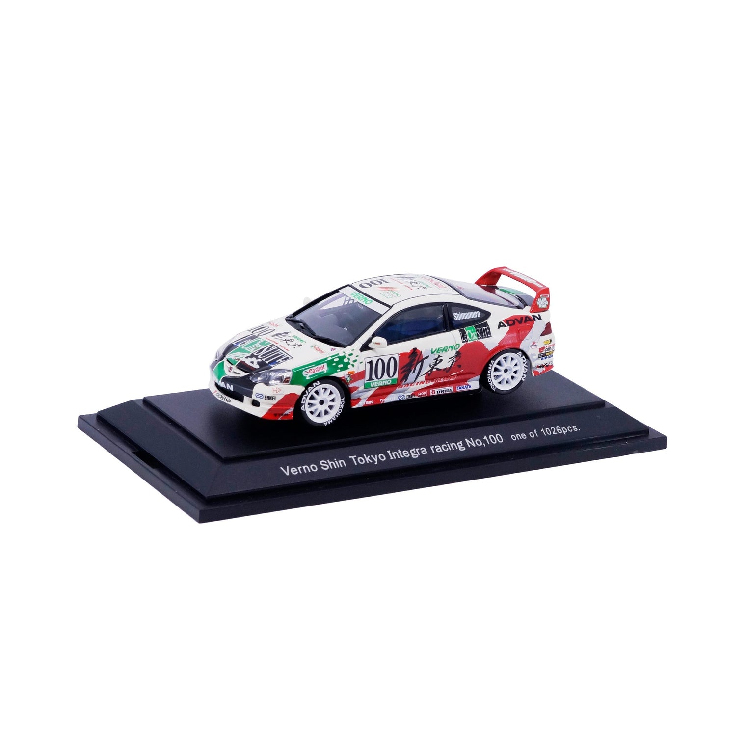 1/43 Verno Shin Tokyo INTEGRA RACING No,100 (WHITE)