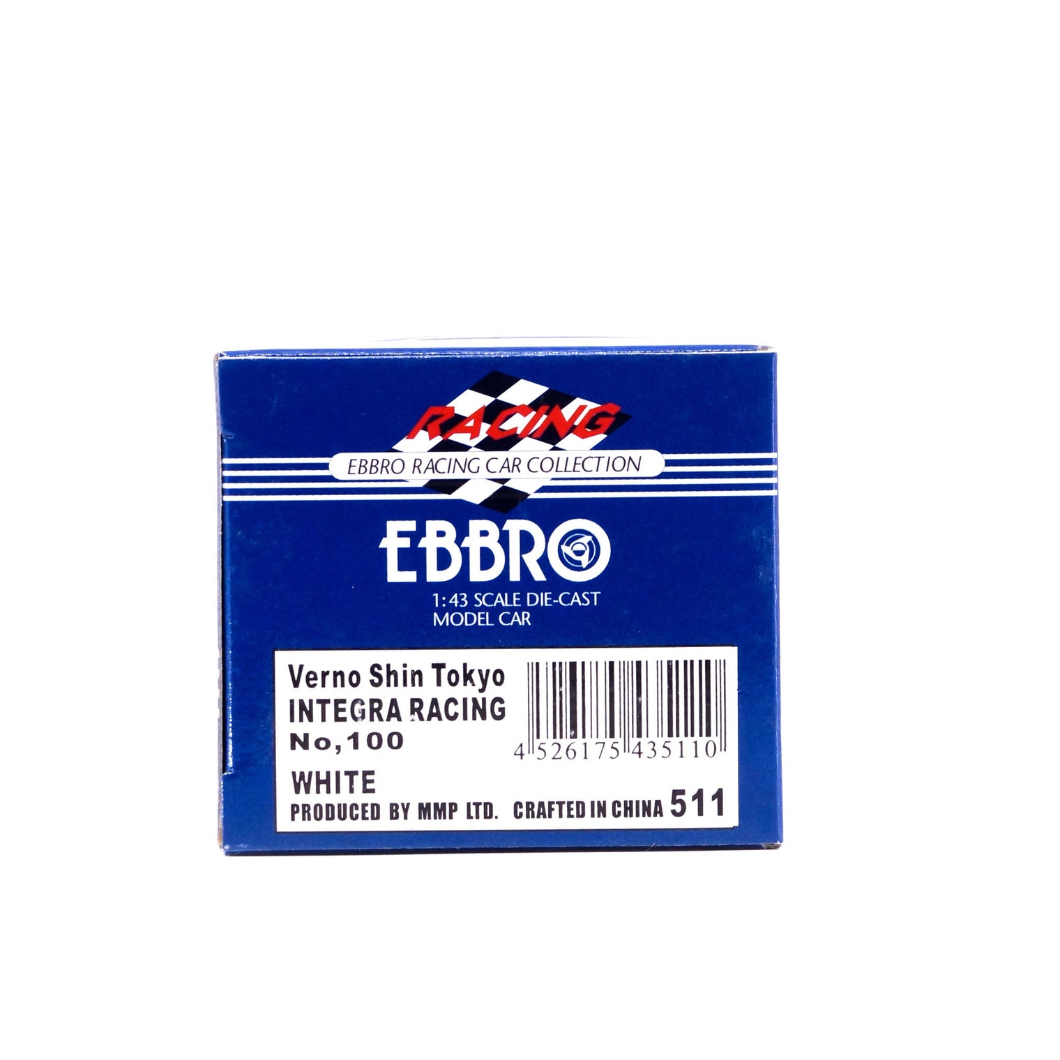 1/43 Verno Shin Tokyo INTEGRA RACING No,100 (WHITE)