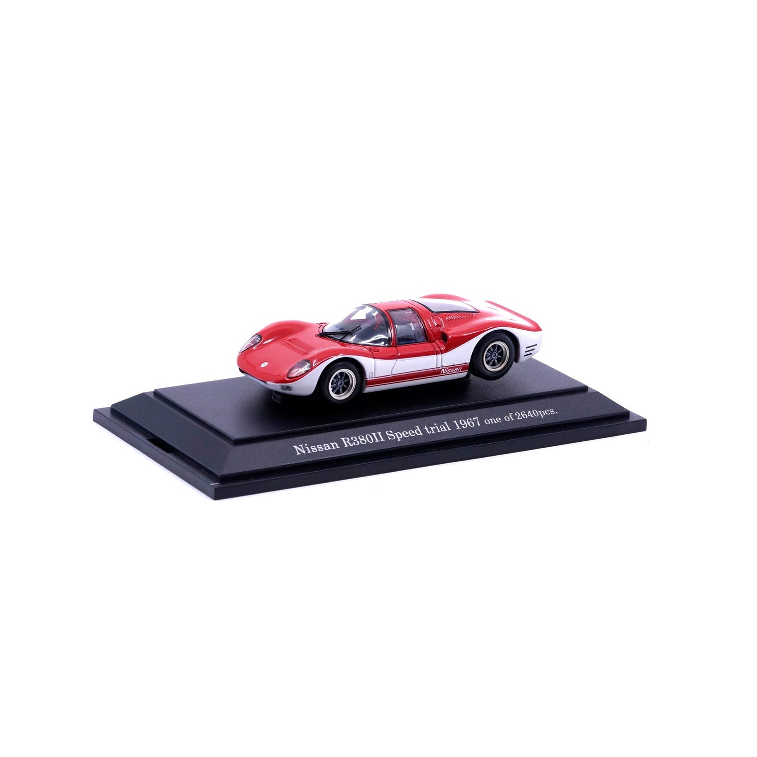 1/43 NISSAN R380 II Speed trial 1967 (RED/WHITE)