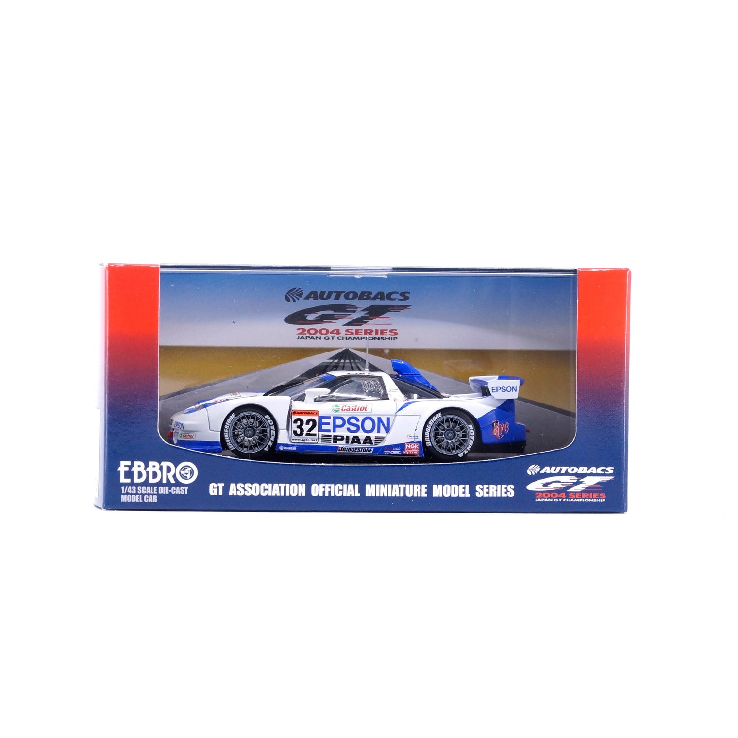 1/43 JGTC 2004 EPSON NSX (WHITE/BLUE)