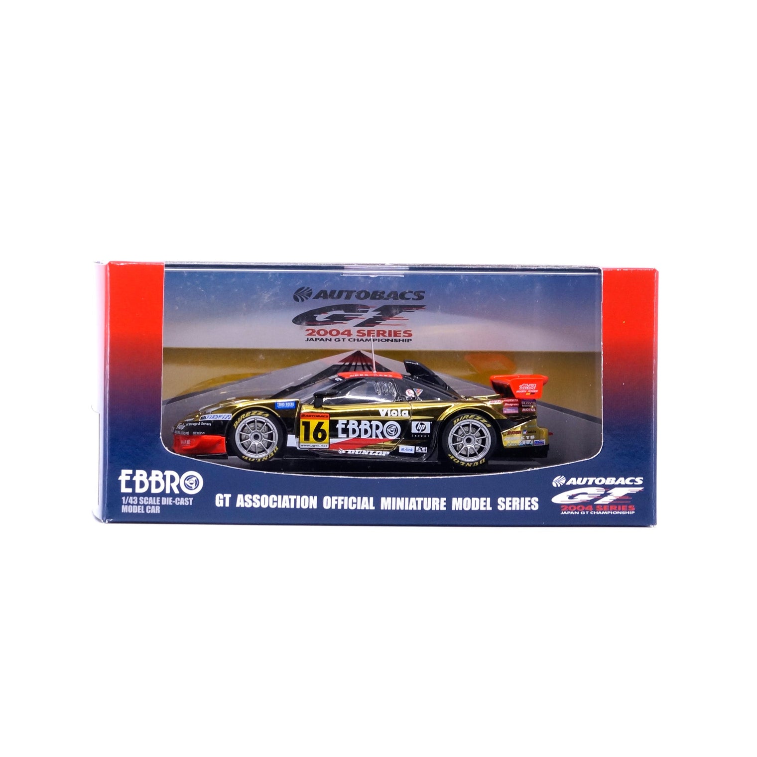 1/43 JGTC 2004 M-TEC NSX (GOLD)