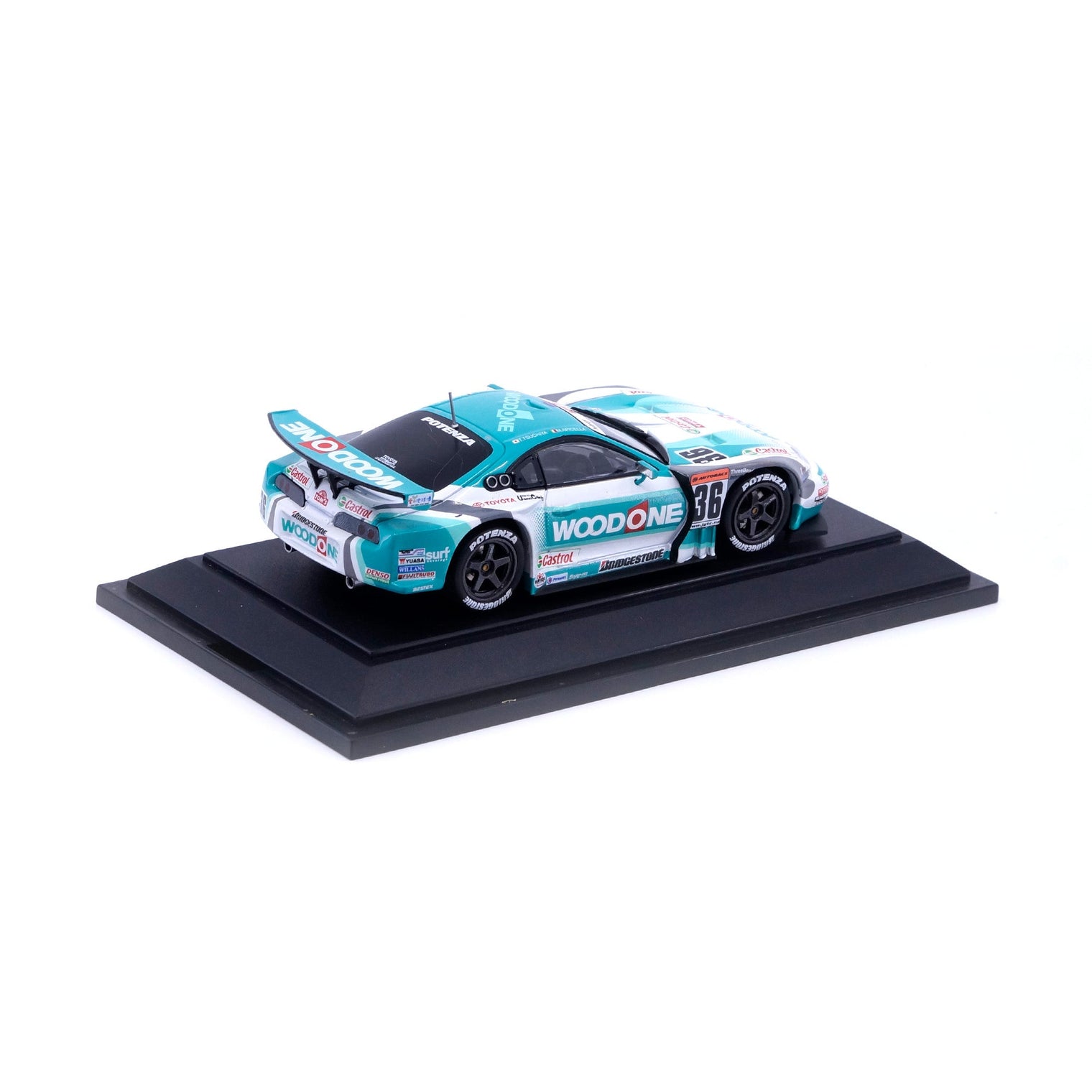 1/43 JGTC 2004 WOODONE Tom's Supra (WHITE/GREEN)