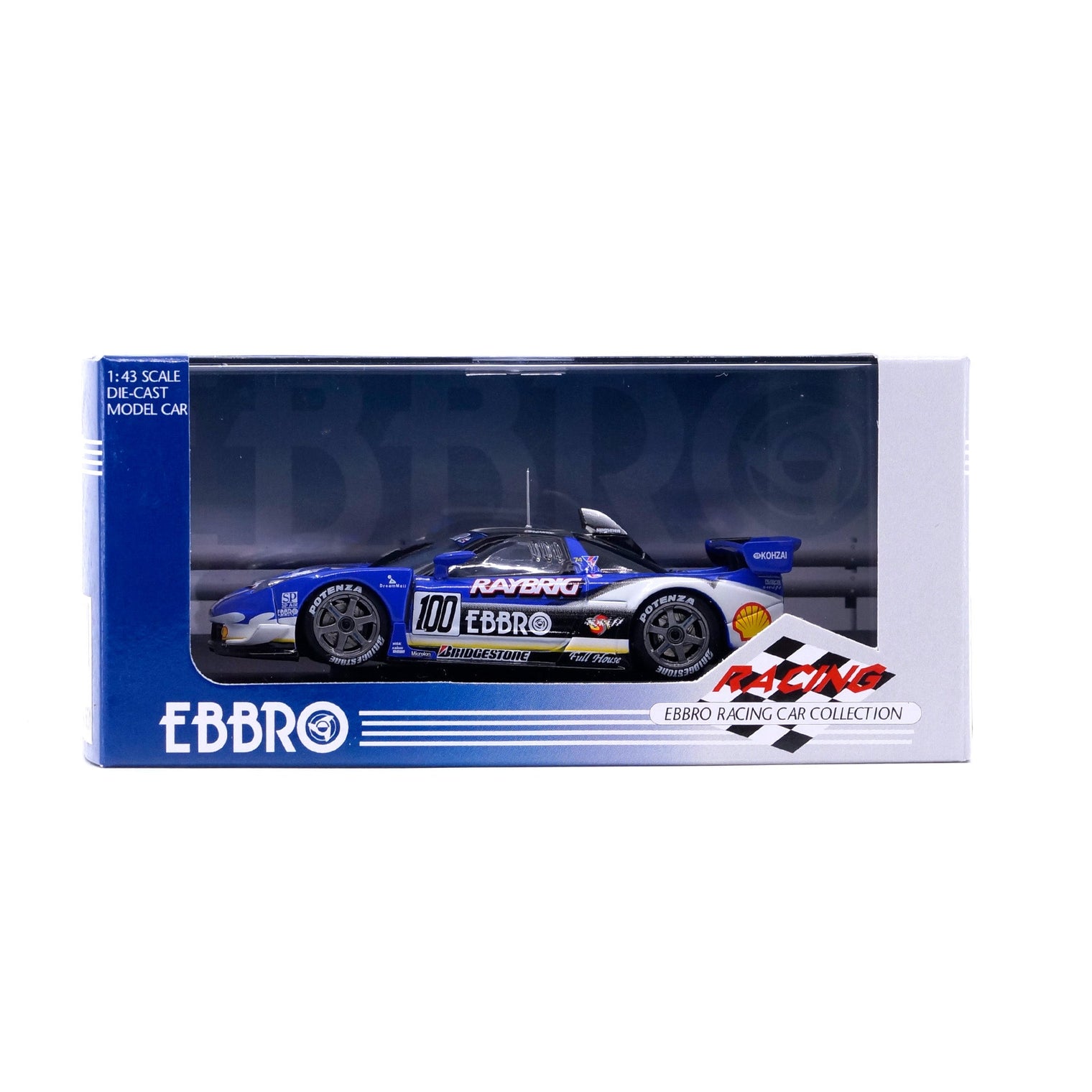 1/43 04 SUZUKA 1000km RAYBRIG NSX (BLUE)