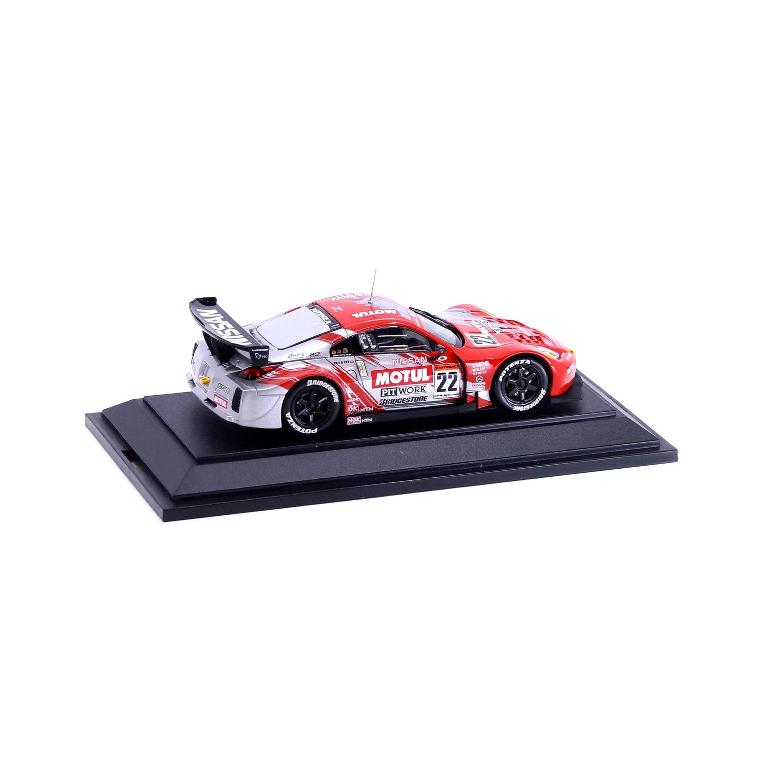 1/43 JGTC 2004 MOTUL PITWORK Z Late Type (SILVER/RED)