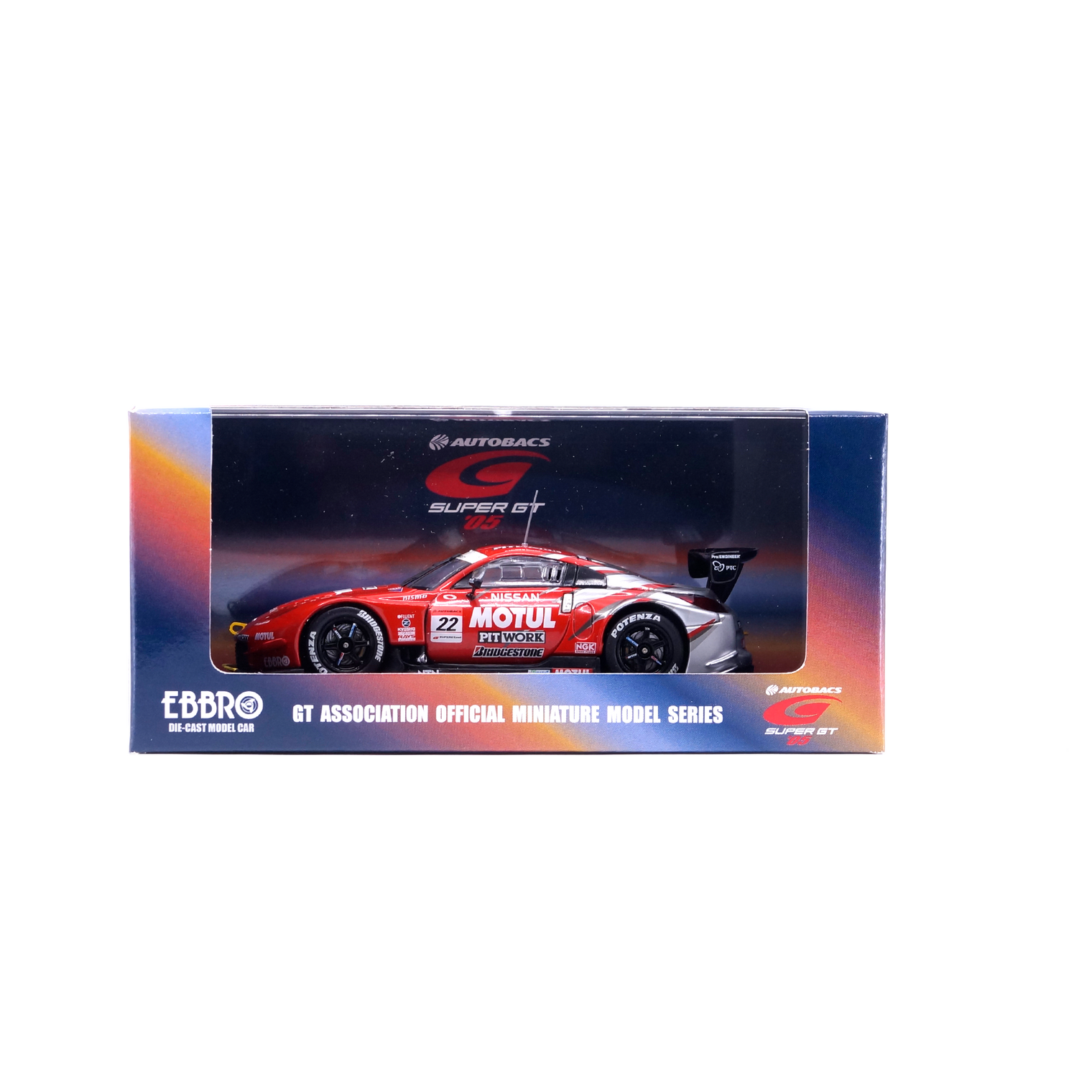 1/43 SUPER GT 2005 MOTUL PITWORK Z (SILVER/RED)