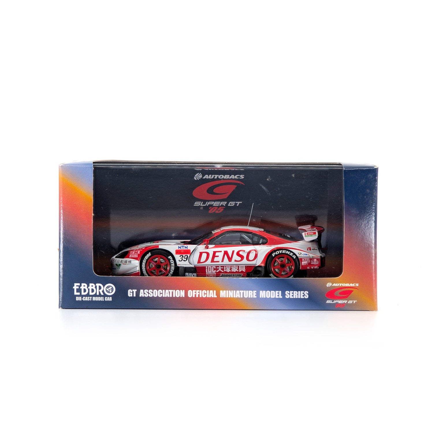 1/43 SUPER GT 2005 DENSO SARD SUPRA (WHITE/RED)
