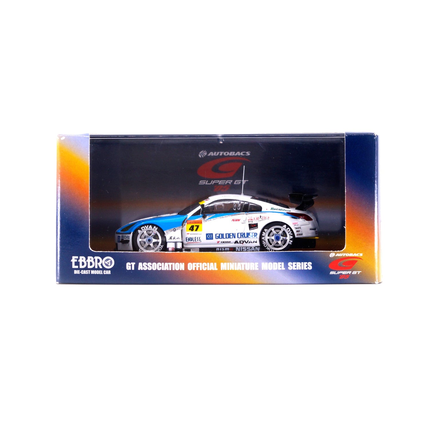 1/43 CCI RECALDENT ADVAN Z SUPER GT300 '05 NO.47 (WHITE)