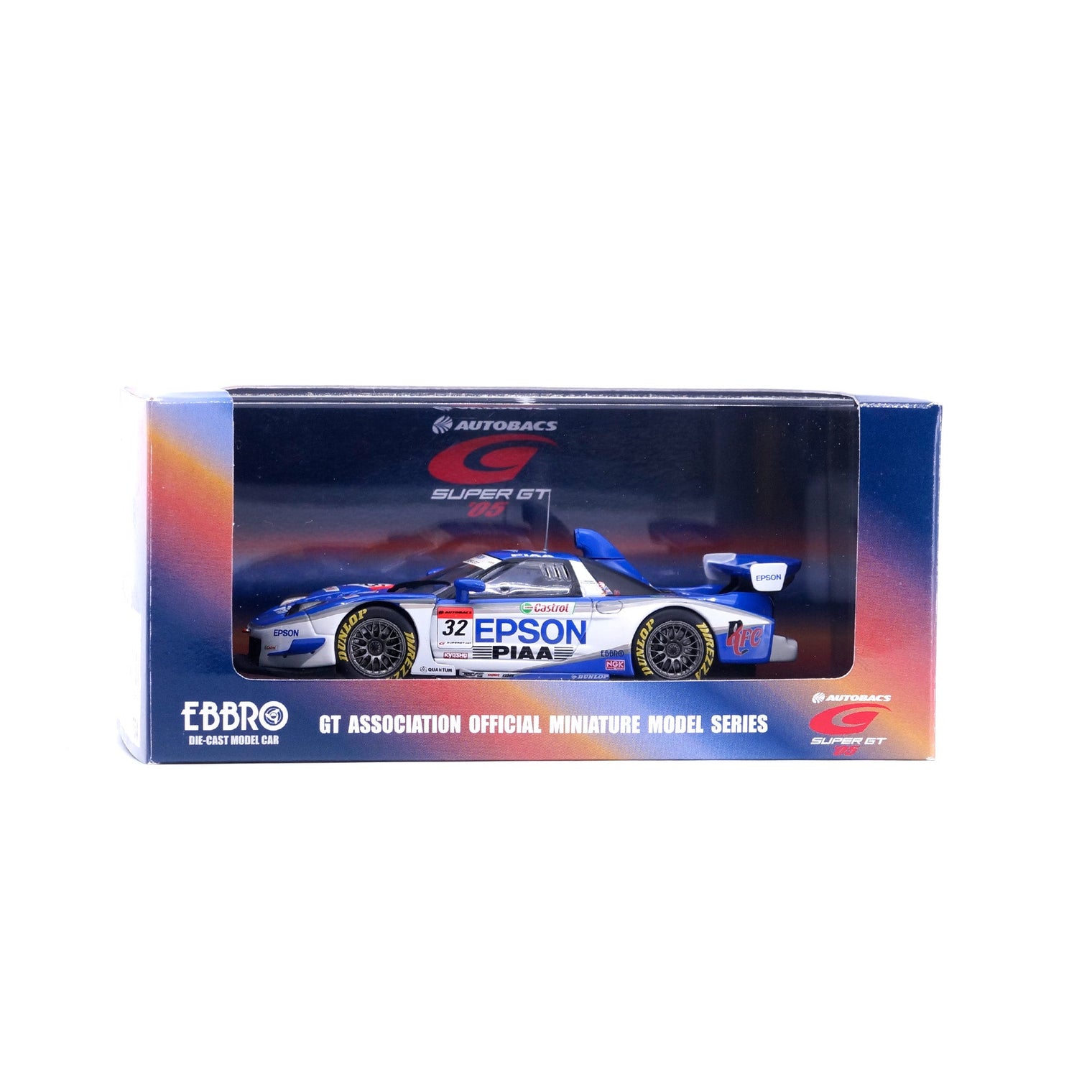1/43 SUPER GT 2005 EPSON NSX (LATE VERSION) (WHITE/BLUE)