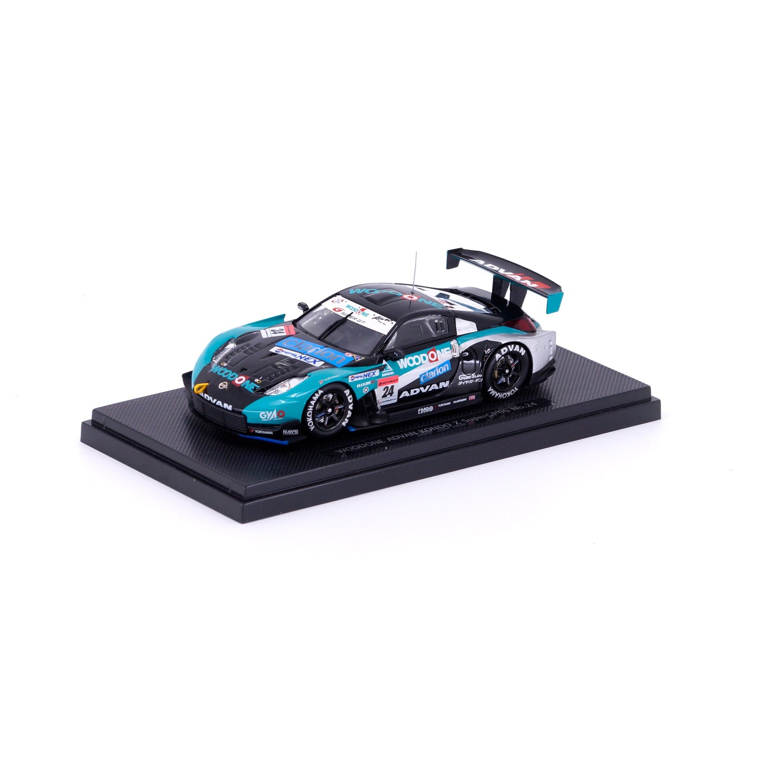 1/43 SUPER GT500 WOODONE ADVAN KONDO Z(LIGHT GREEN/BLACK)