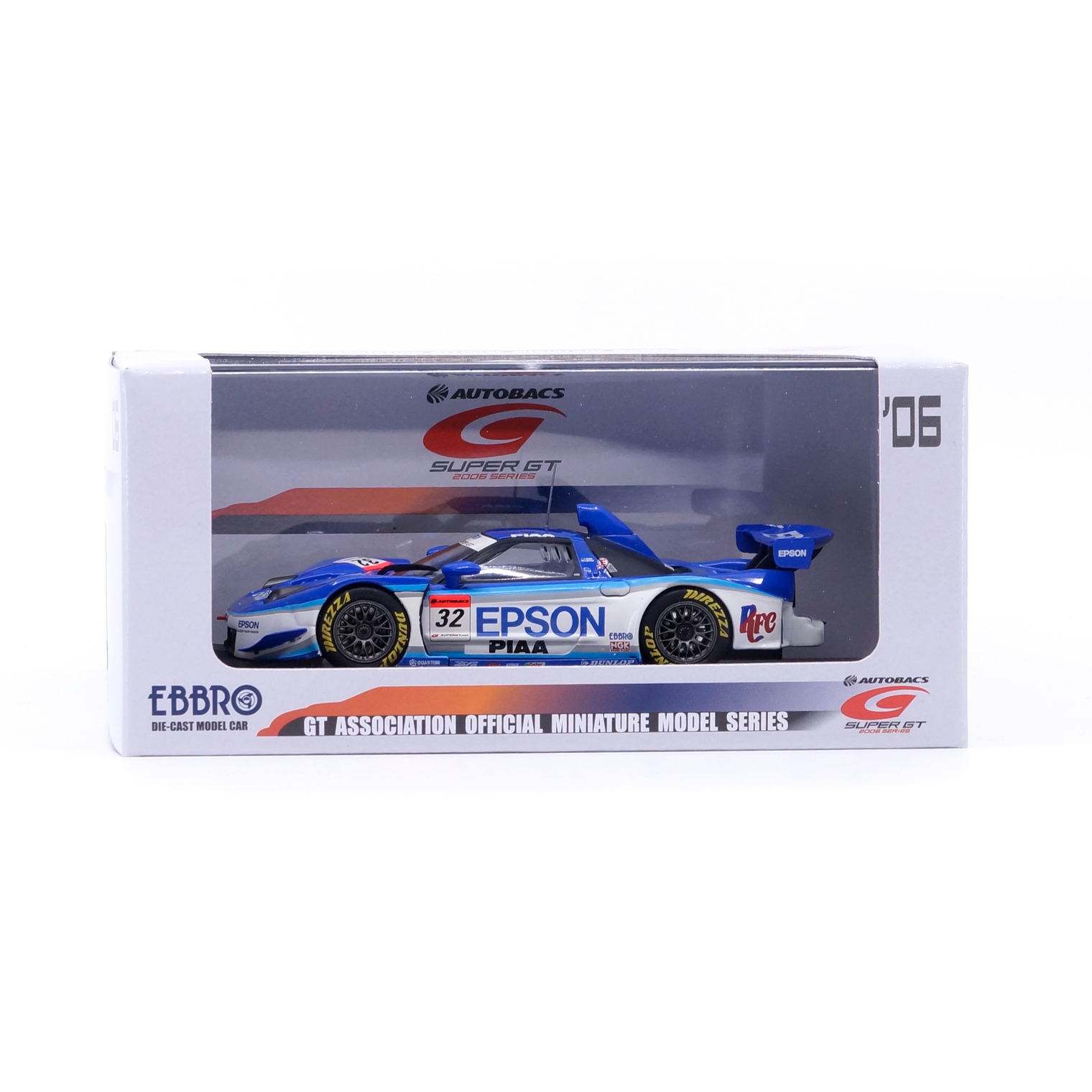 1/43 SUPER GT 500 EPSON NSX No.32 (BLUE/WHITE)