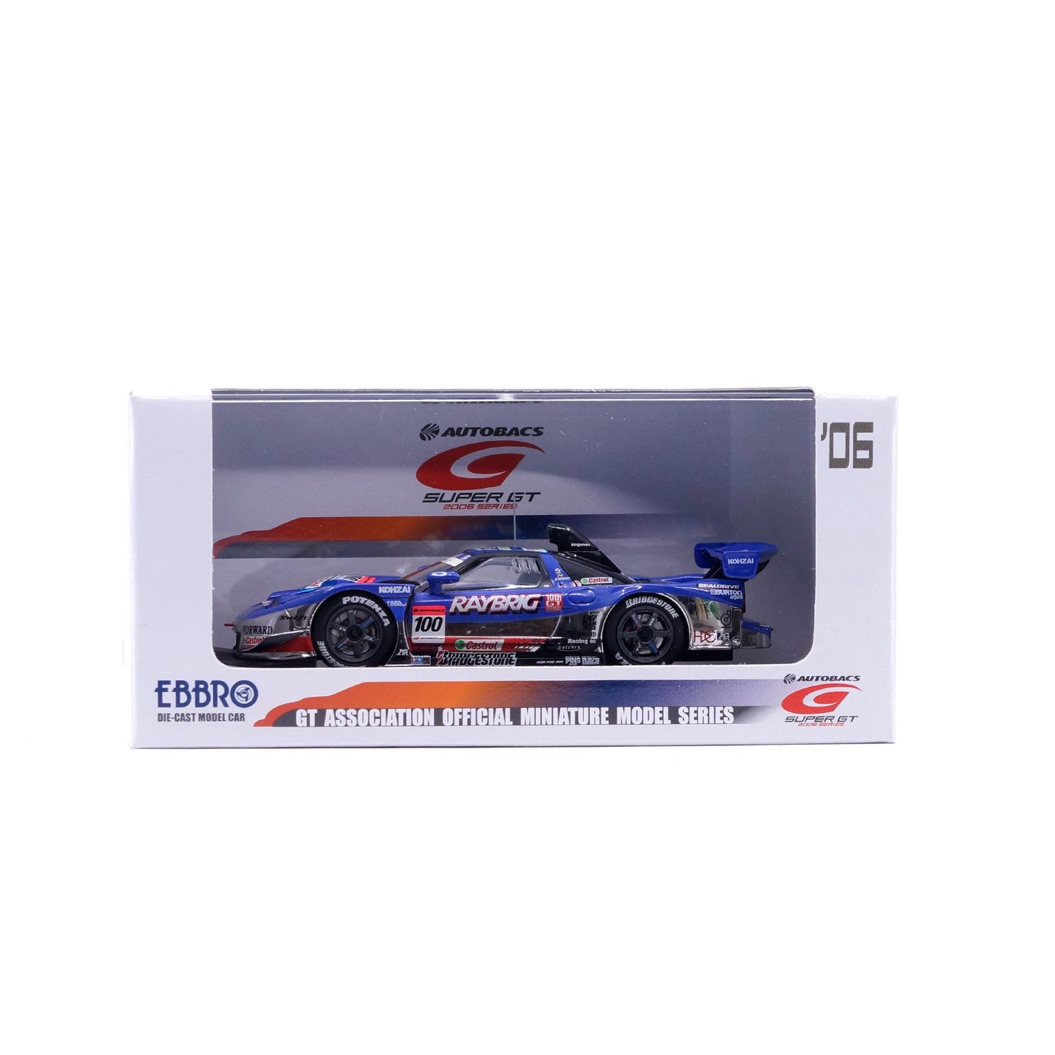 1/43 SUPER GT 500 RAYBRIG NSX No.100 (BLUE)