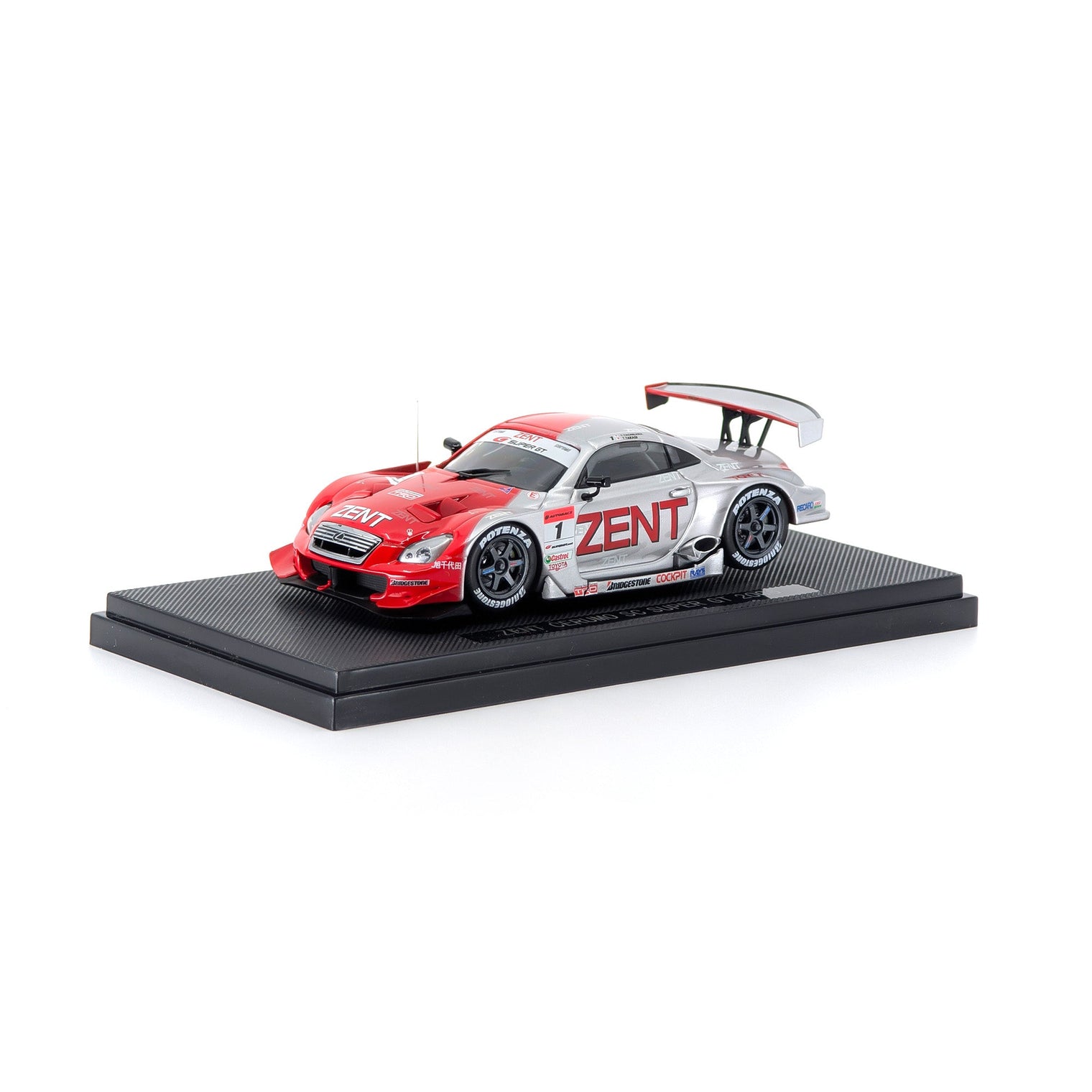1/43 SUPER GT 500 ZENT CERUMO SC(SILVER/RED)