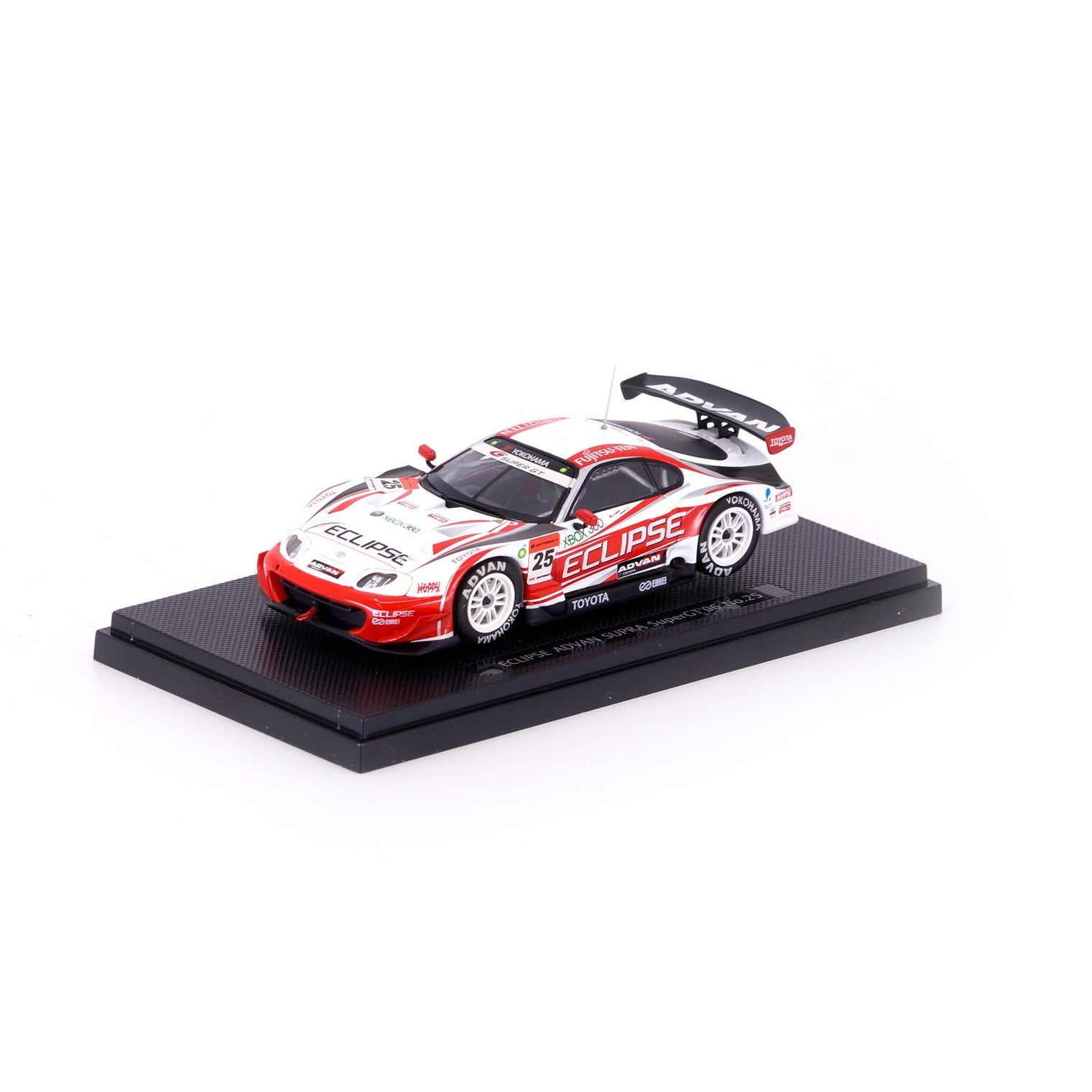1/43 SUPER GT 500 No.25 ECLIPSE ADVAN SUPRA(WHITE/RED)