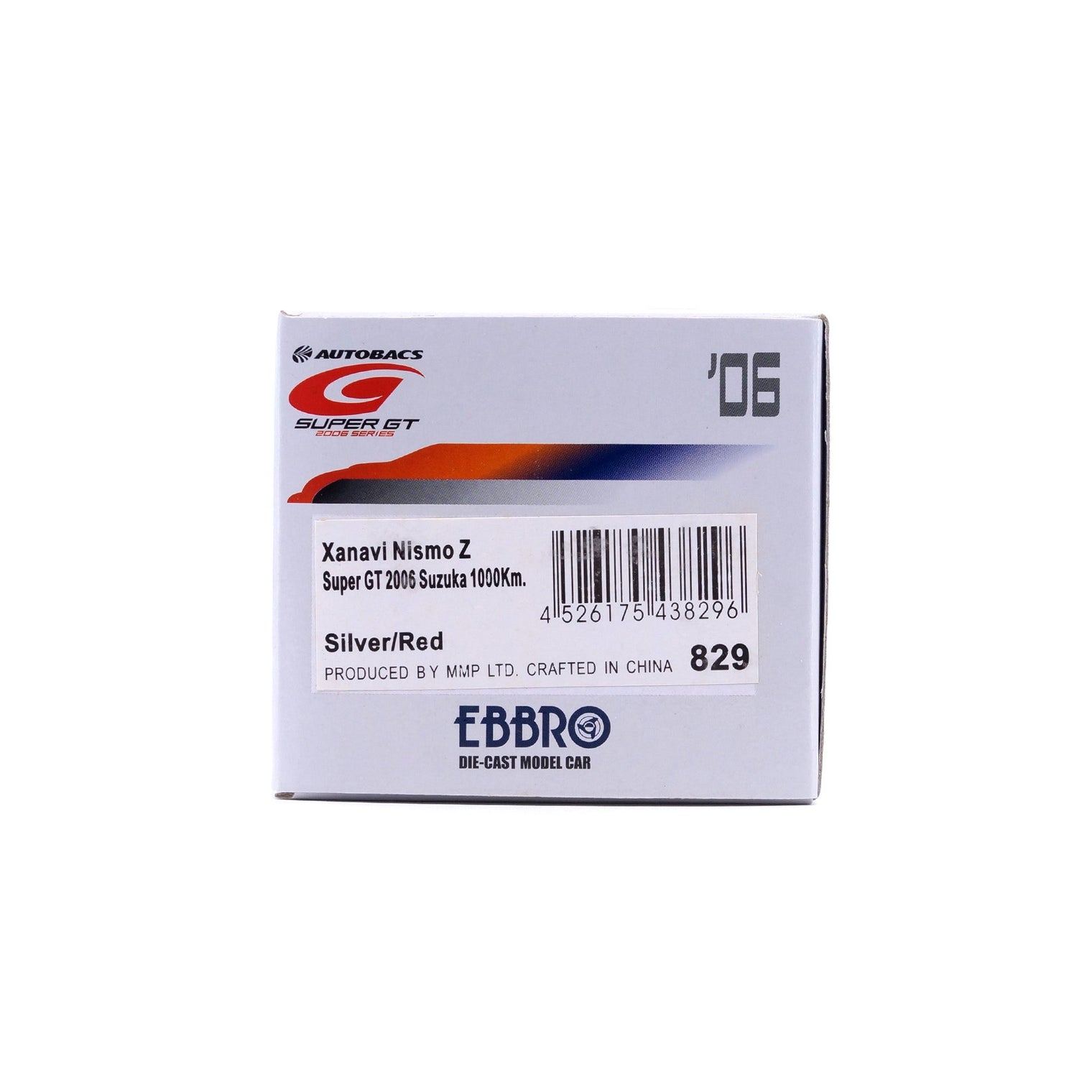 1/43 Xanavi Nismo Z Super GT 2006 Suzuka 1000Km. (Silver/Red)