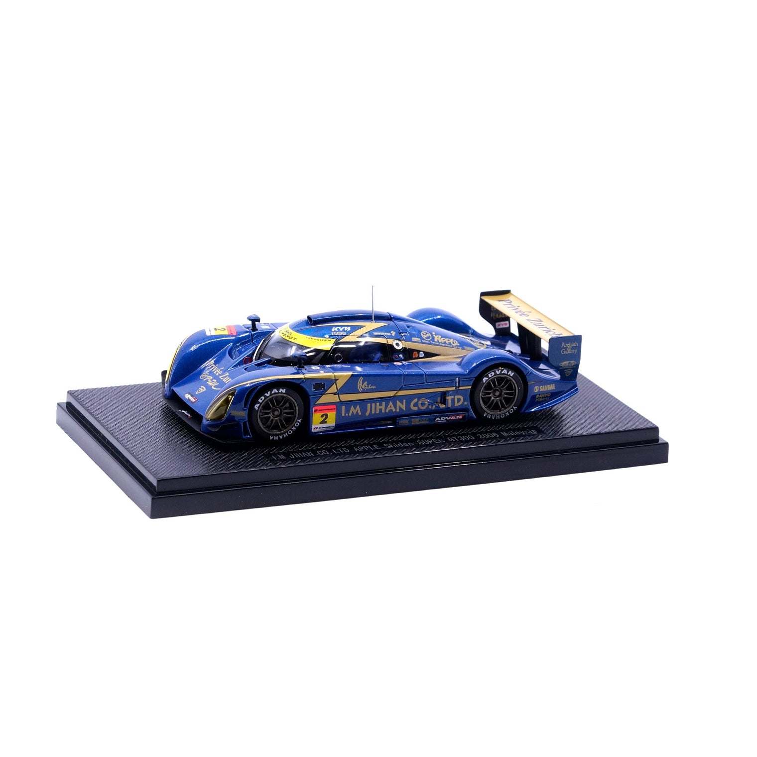 1/43 I.M JIHAN CO.LTD APPLE Shiden SUPER GT300 2006 Malaysia (BLUE)