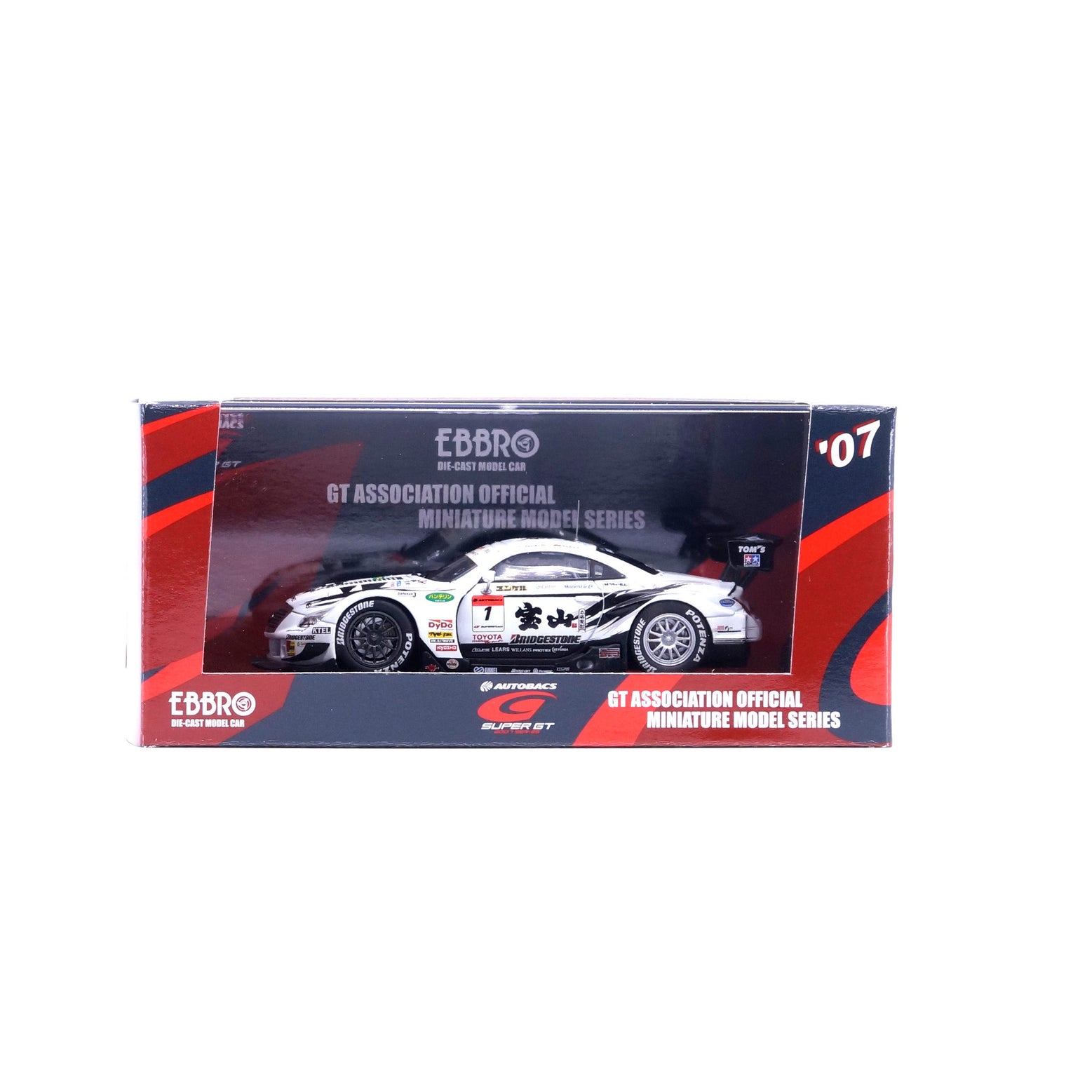 1/43 SUPER GT 500 HOUZAN TOM'S SC430 (WHITE)