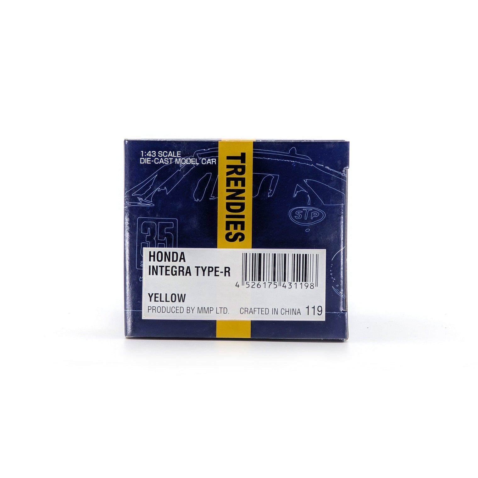 1/43 HONDA INTEGRA TYPE-R（YELLOW）