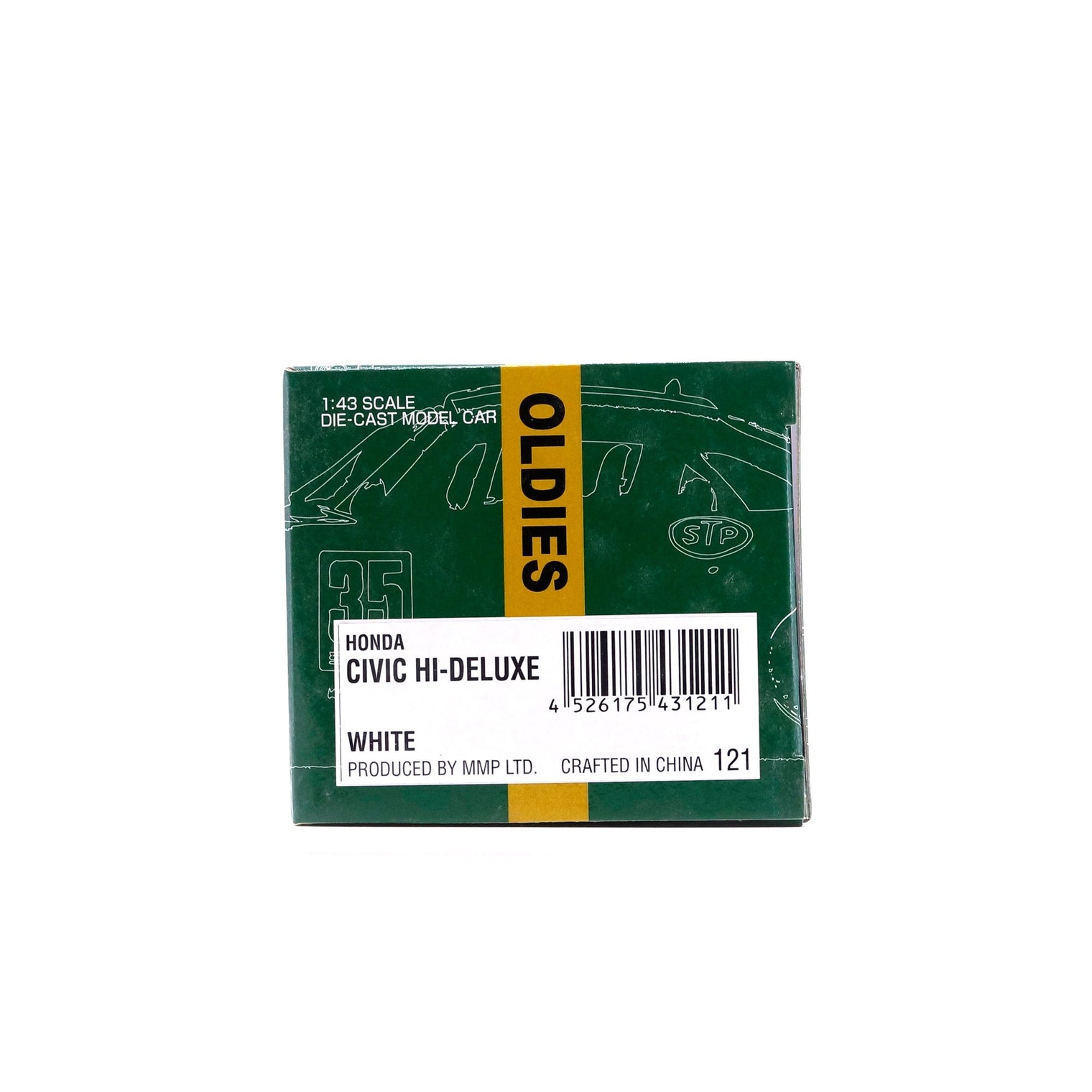 1/43 HONDA CIVIC HI-DELUXE (WHITE)